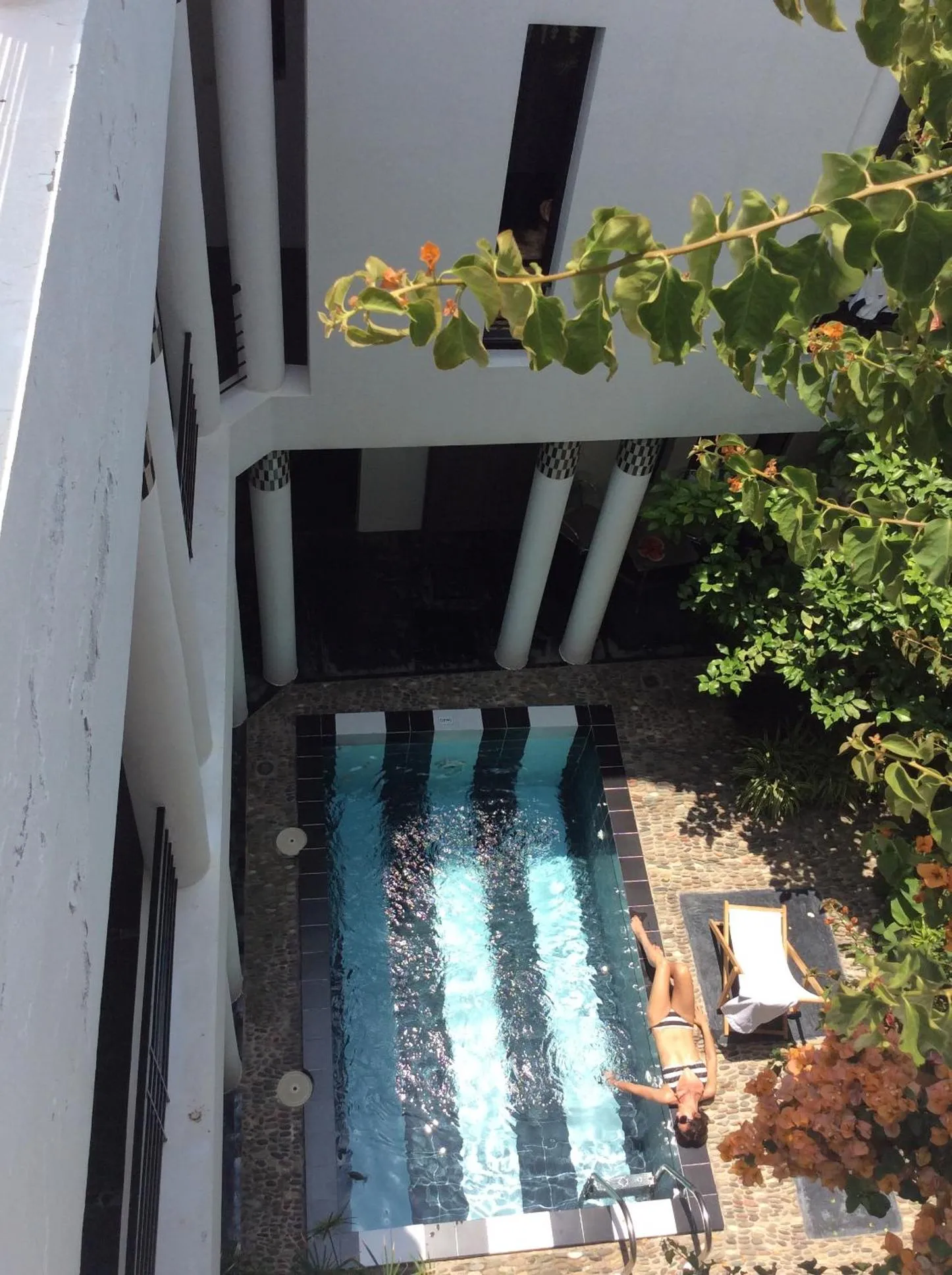 Patio in Riad Tchina