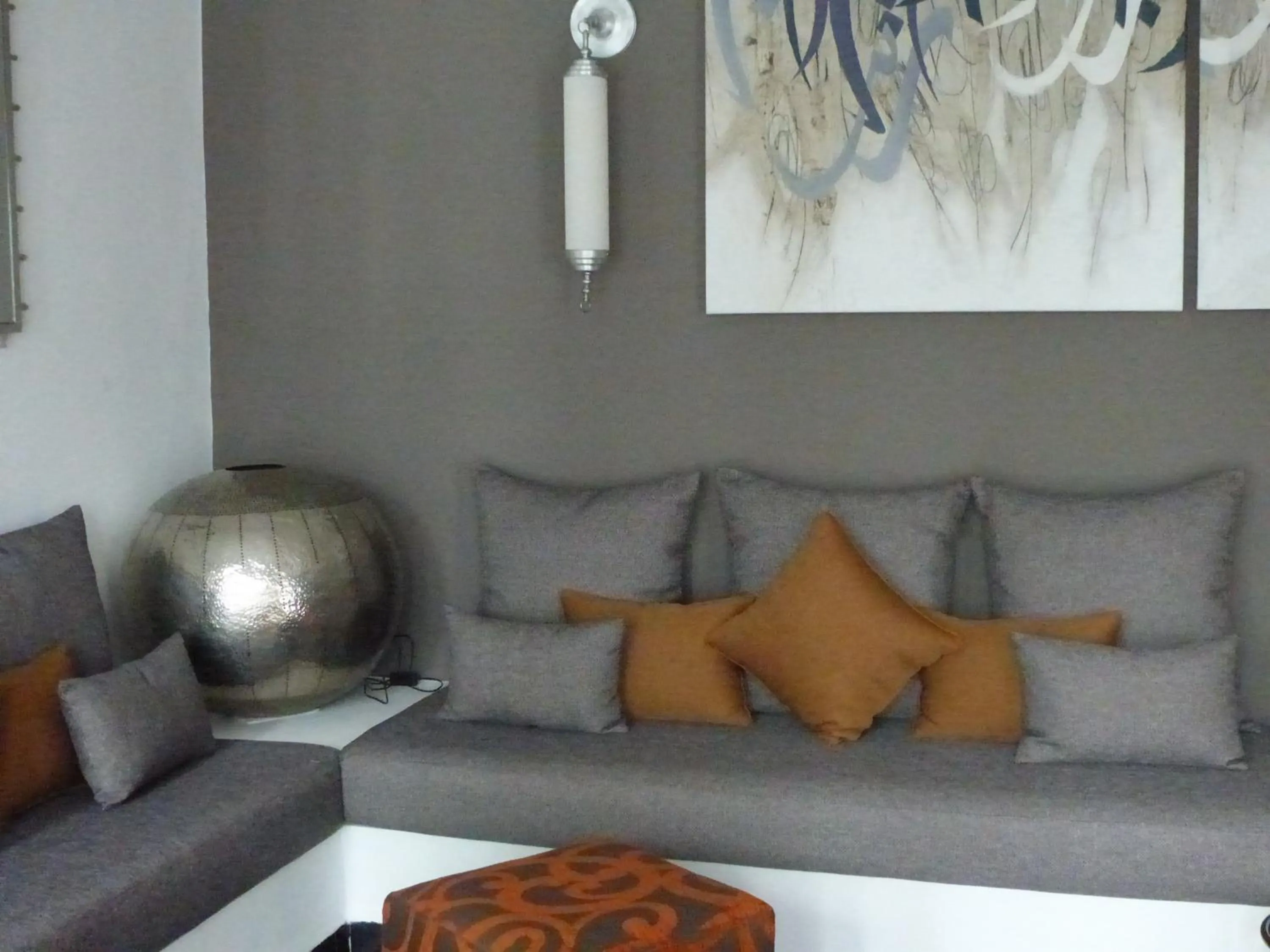 Living room in Riad Tchina