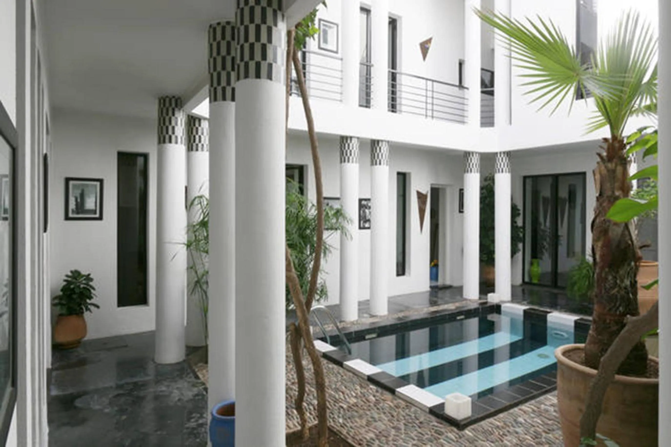 Patio in Riad Tchina