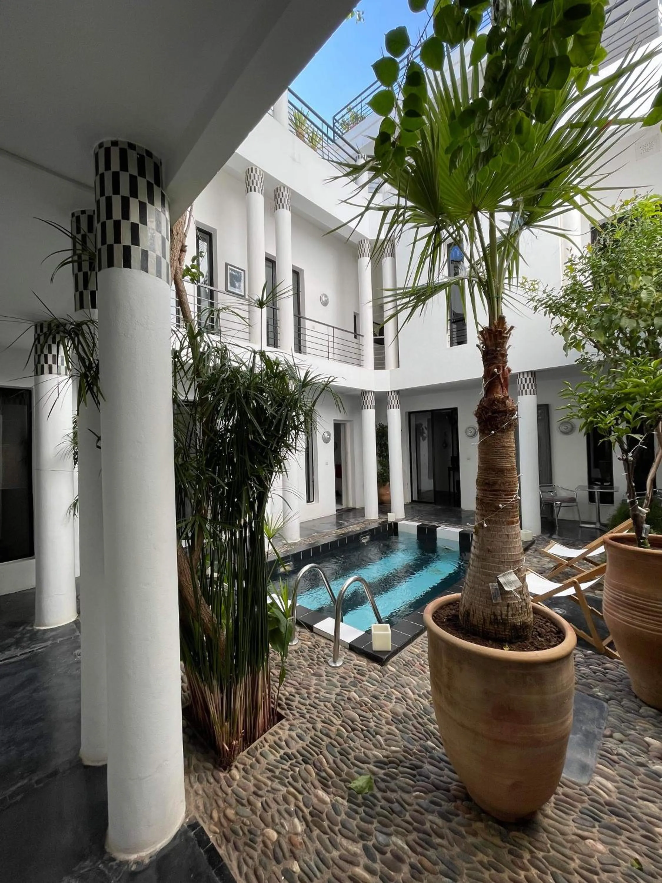 Patio in Riad Tchina