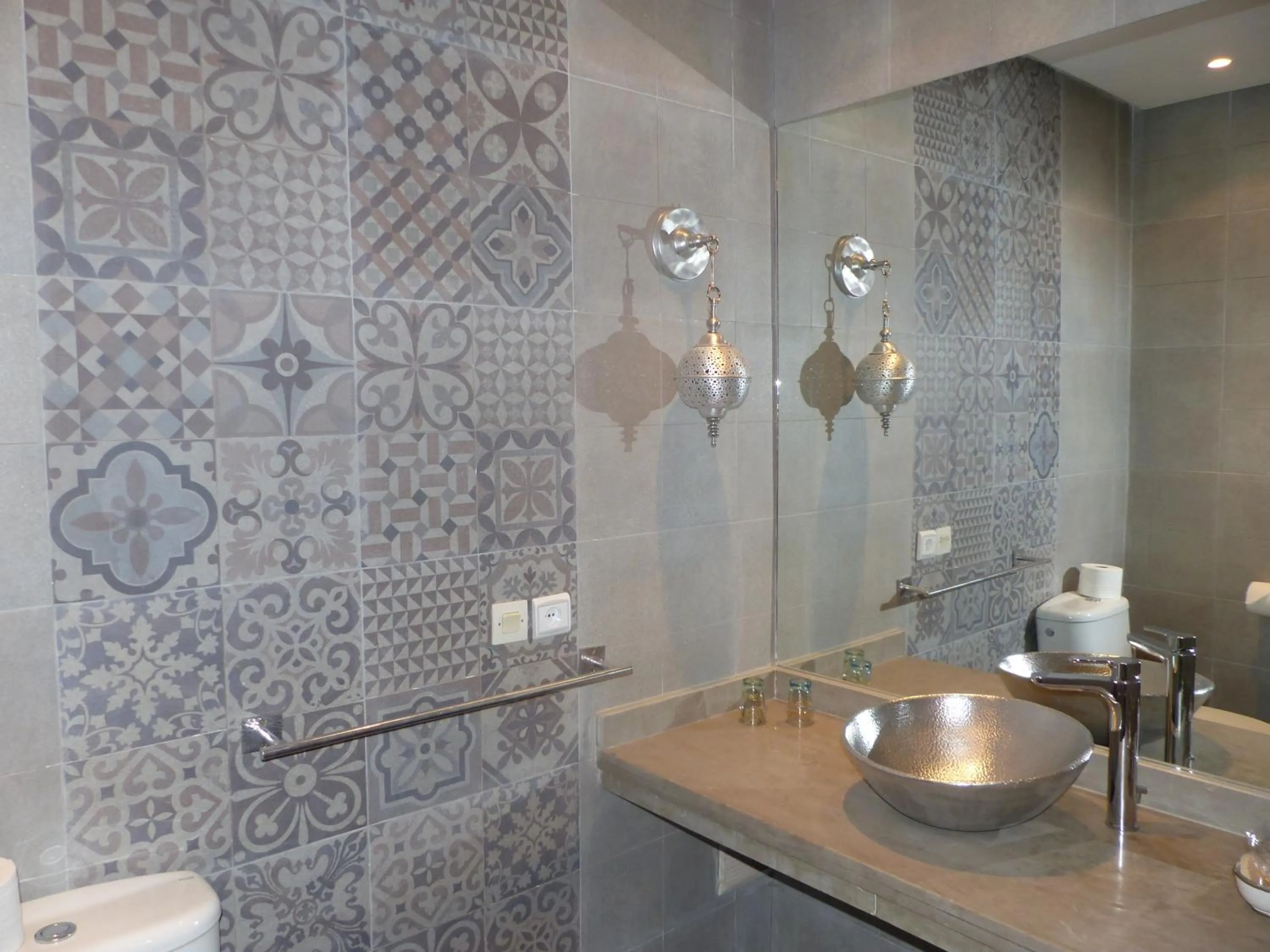 Bathroom in Riad Tchina