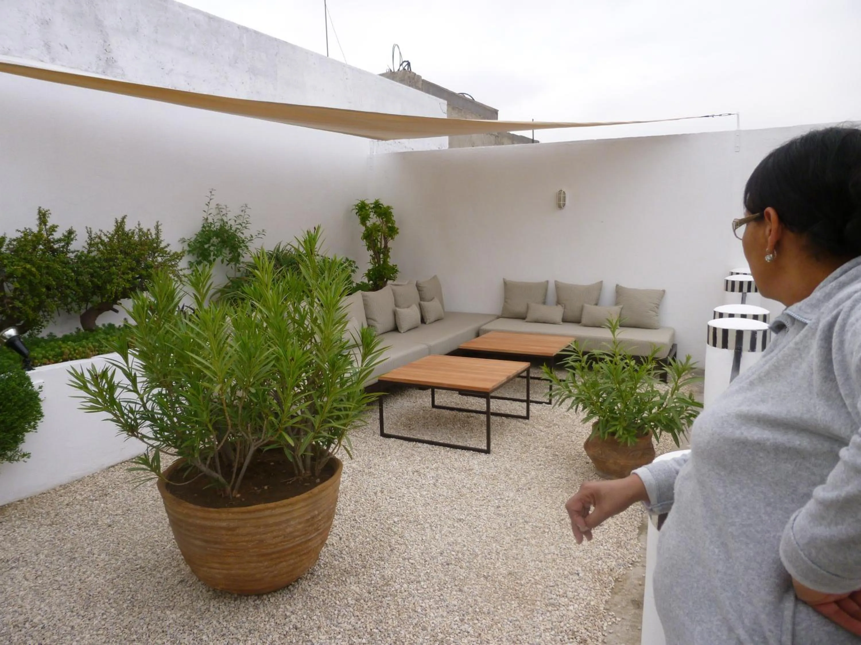 Balcony/Terrace in Riad Tchina