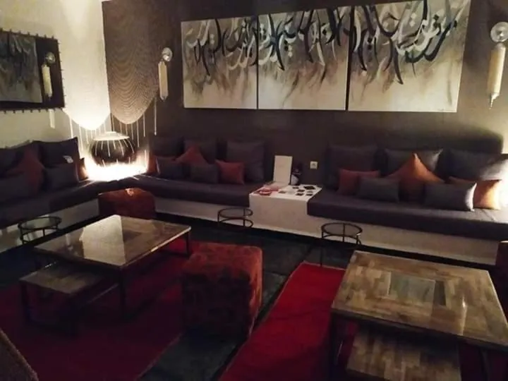 Living room in Riad Tchina