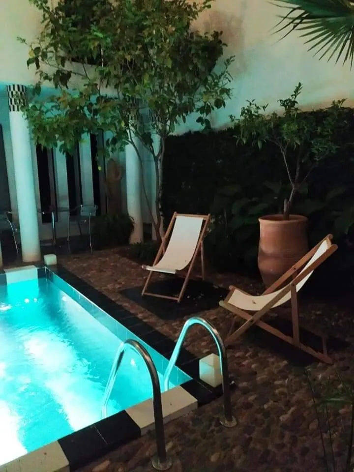 Patio in Riad Tchina