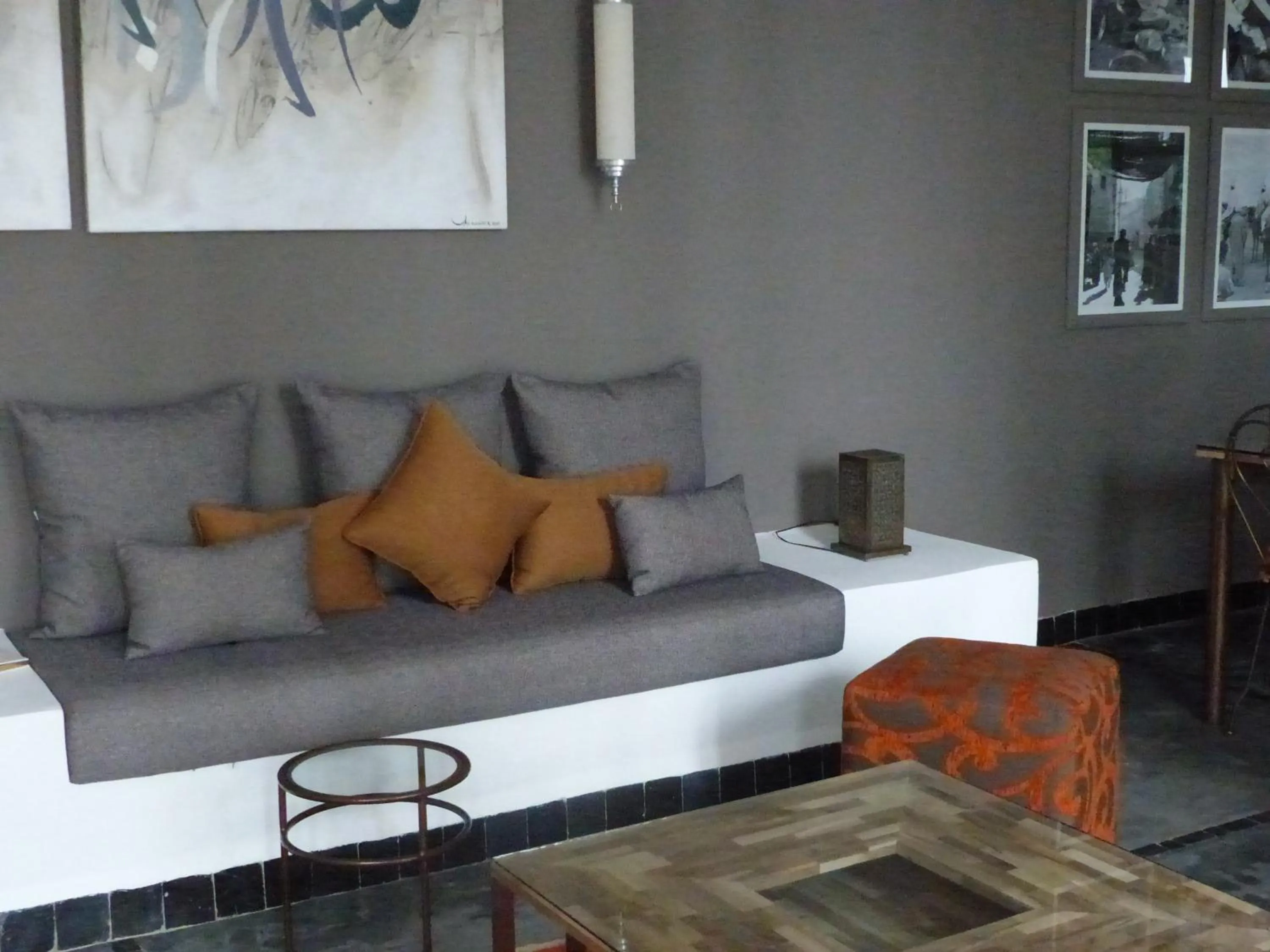 Living room in Riad Tchina