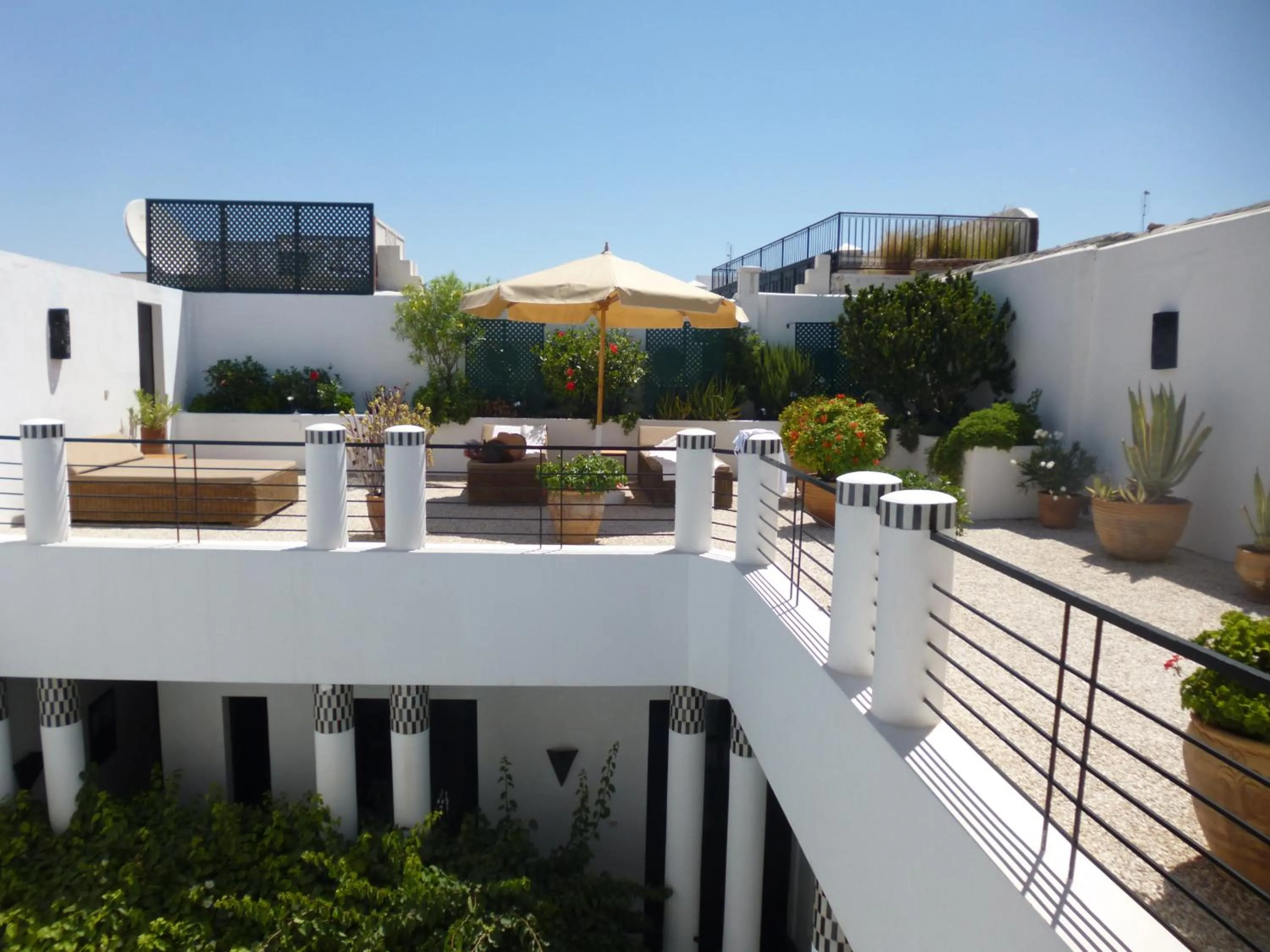 Balcony/Terrace in Riad Tchina