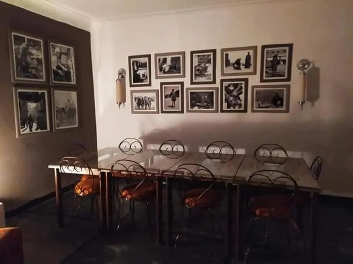 Communal lounge/ TV room in Riad Tchina