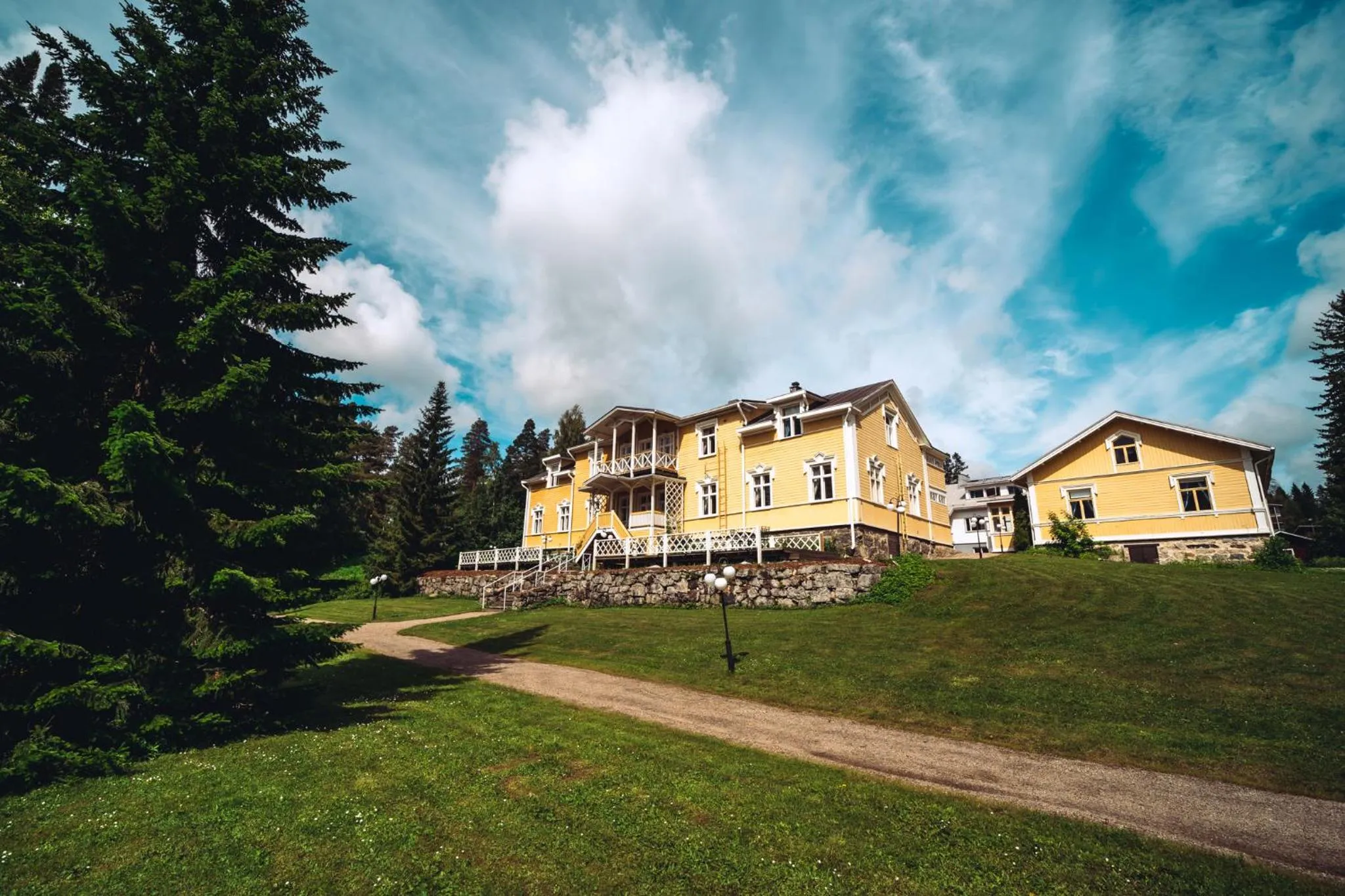 Property building in Karolineburg Manor House Hotel