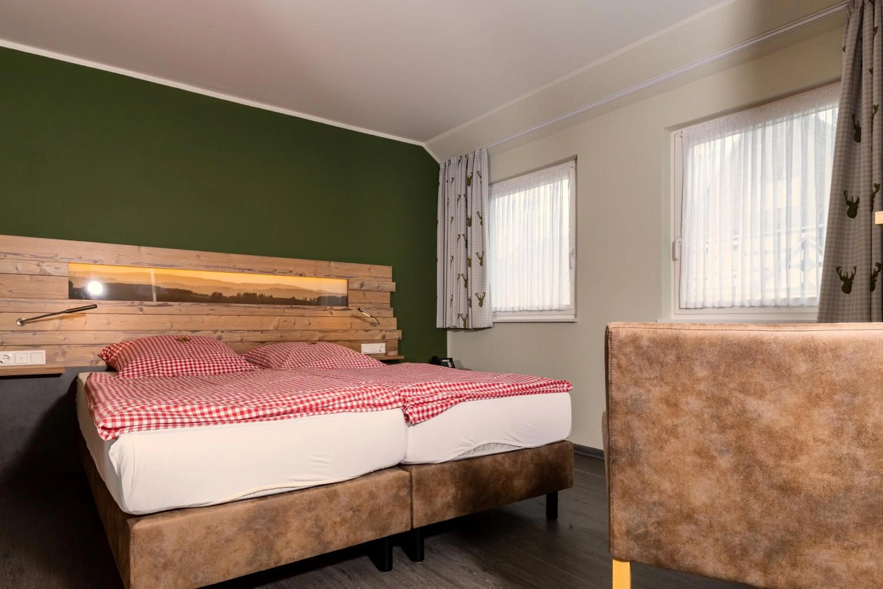 Bed in Hotel & Gasthof Hubertushöhe - Ihr Hotel für Urlaub mit Hund