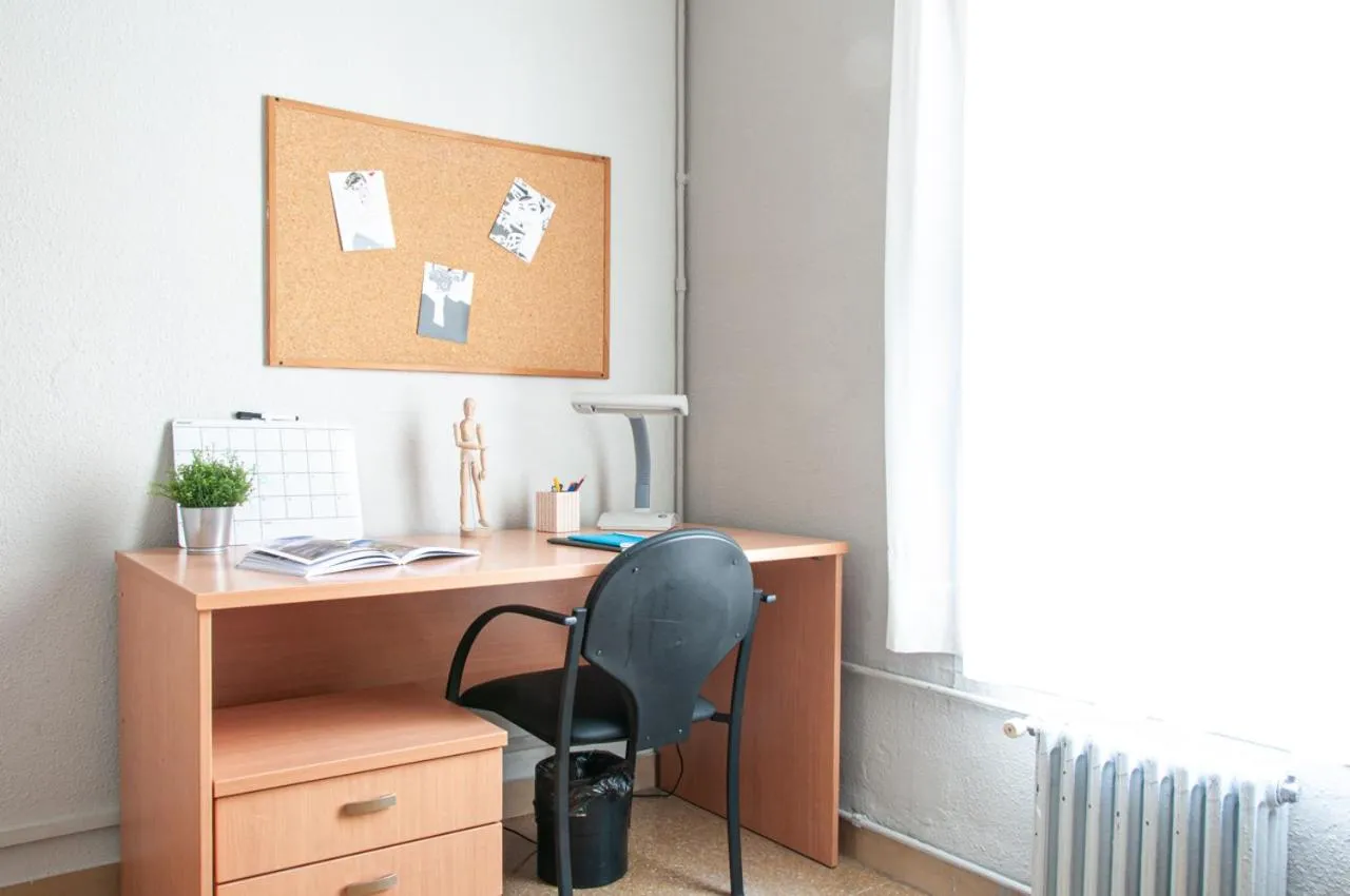 Seating area in Residencia Universitaria Resa Sant Jordi