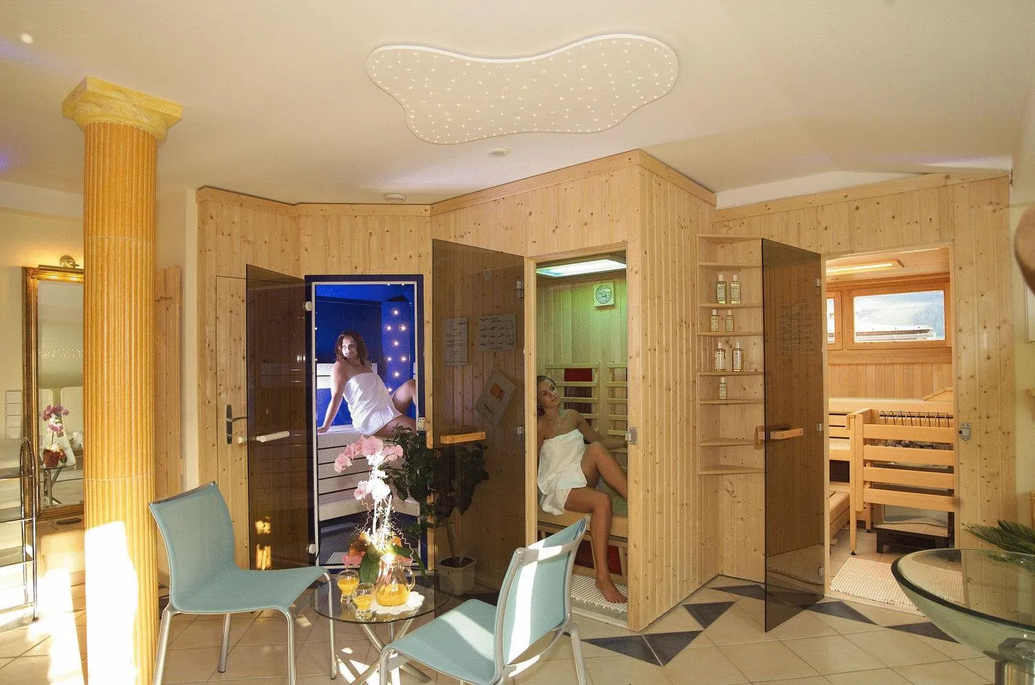 Spa and wellness centre/facilities in Hotel Gasthof Brüggler