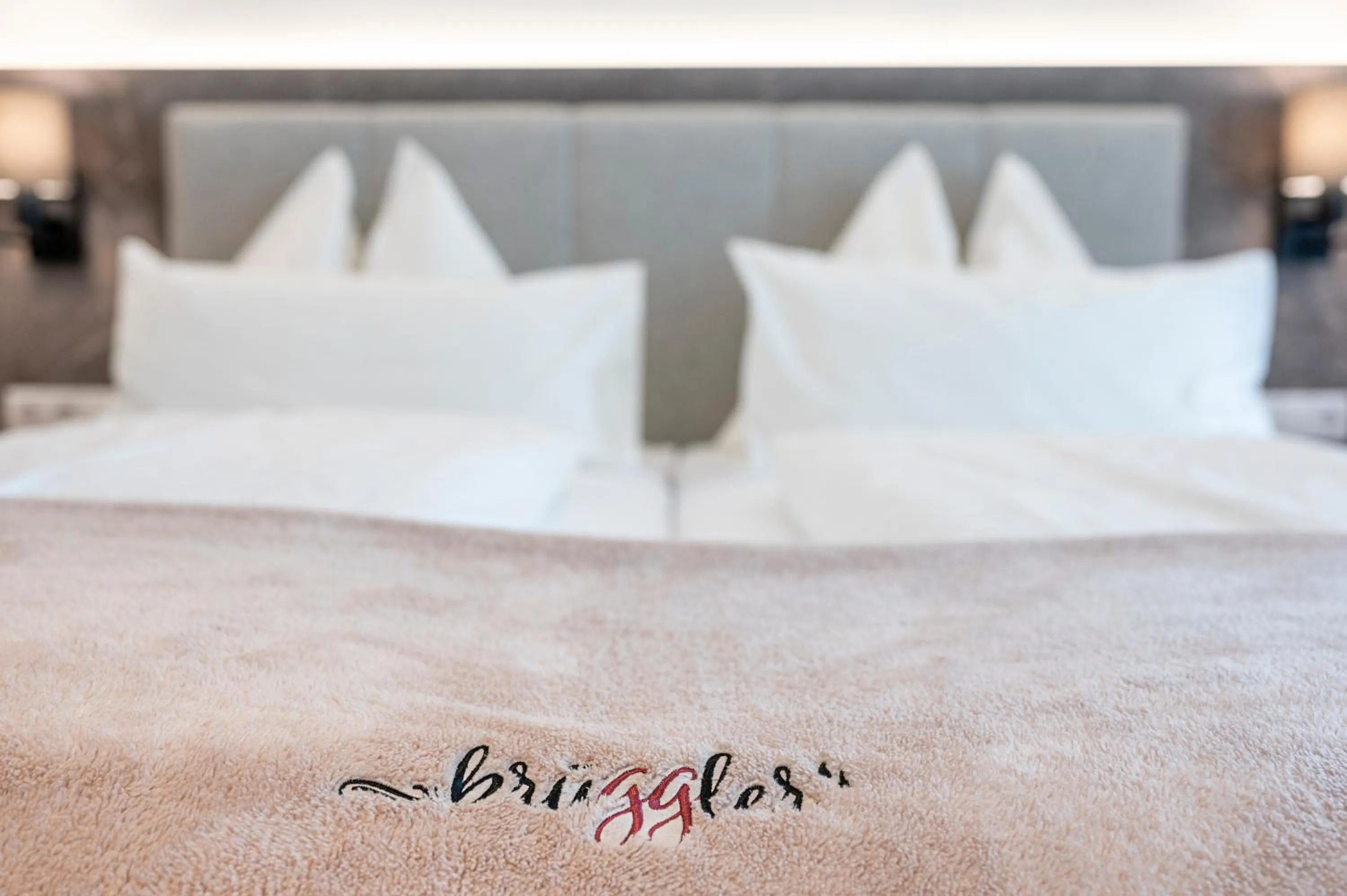 Bed in Hotel Gasthof Brüggler