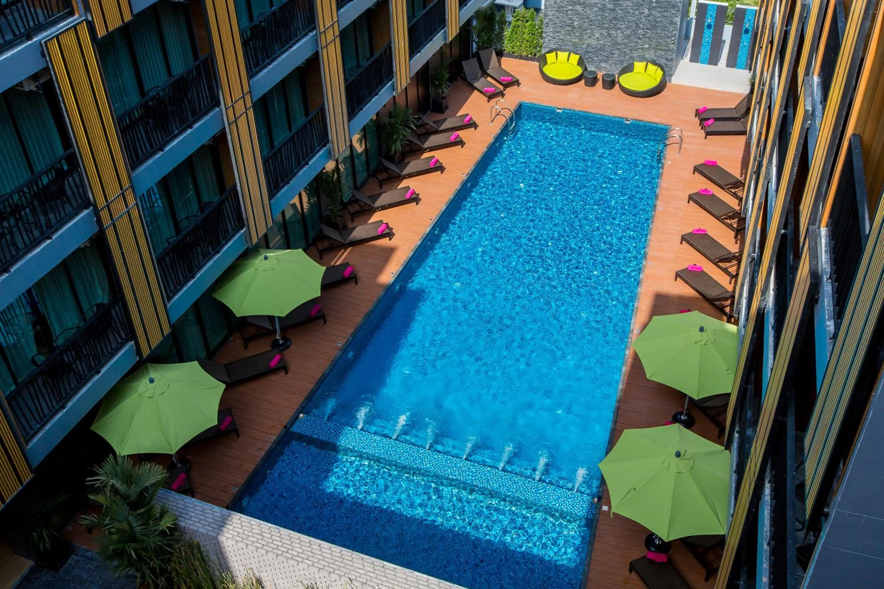 Pool view in GLOW Ao Nang Krabi