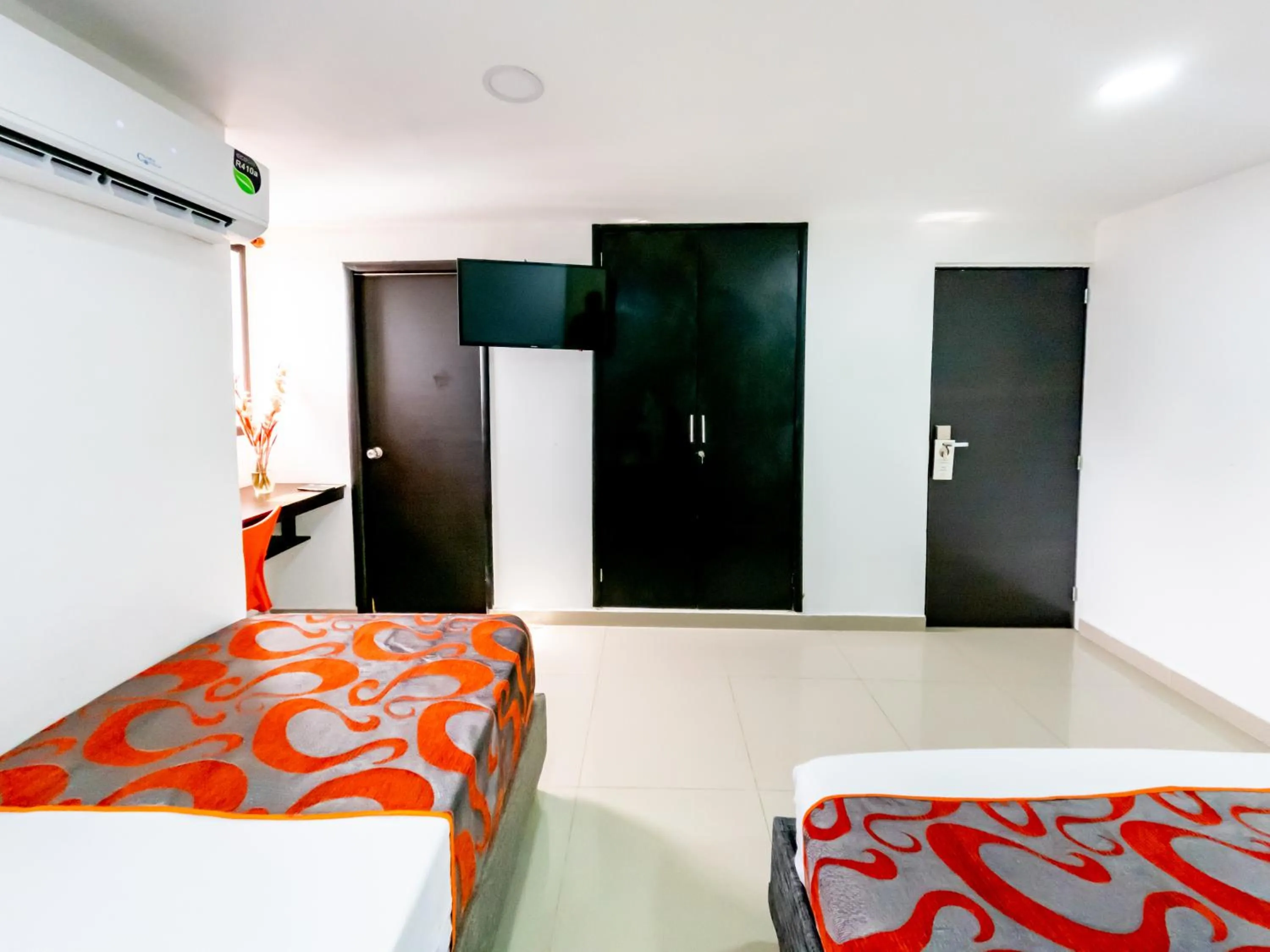 Bed in Hotel Caribe Plaza Barranquilla