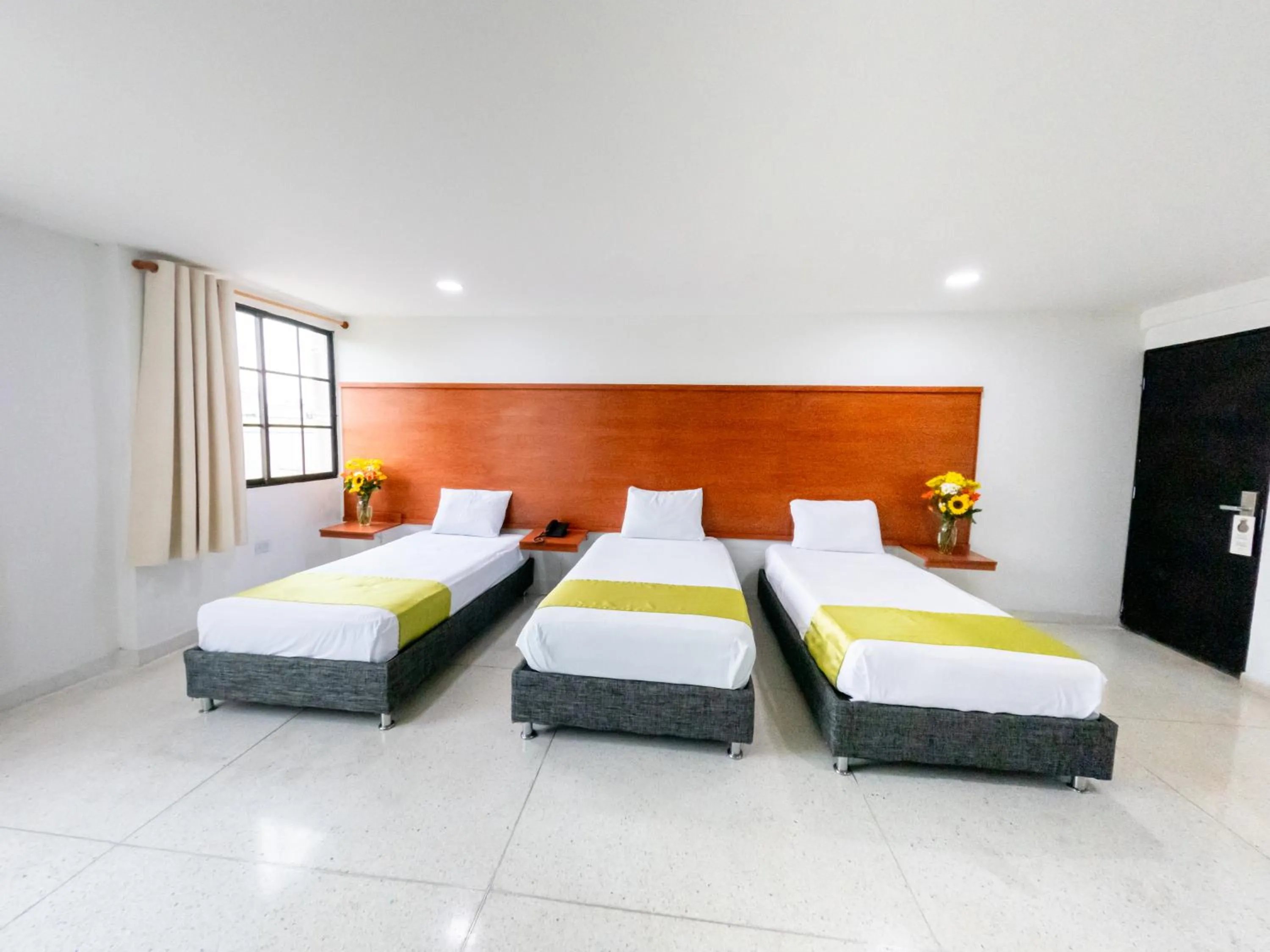 Bed in Hotel Caribe Plaza Barranquilla