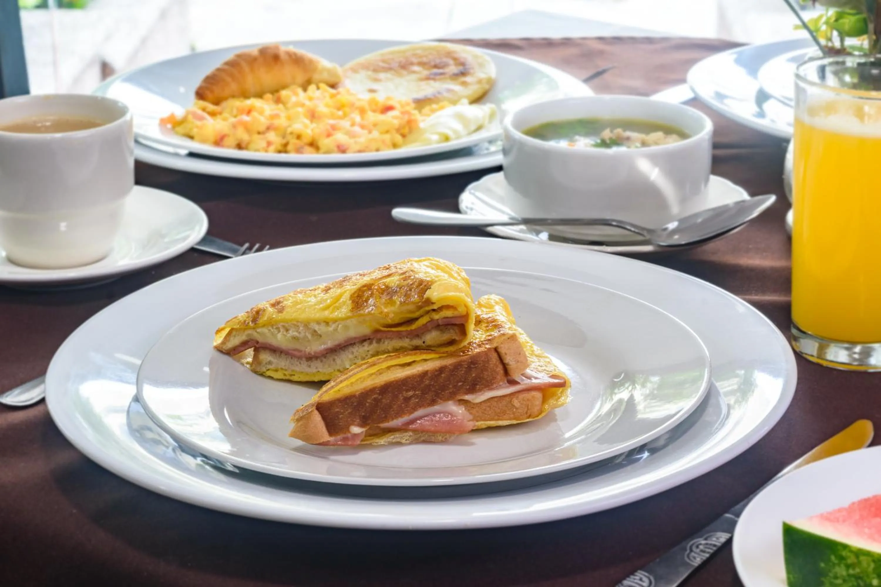 Breakfast in Hotel Caribe Plaza Barranquilla