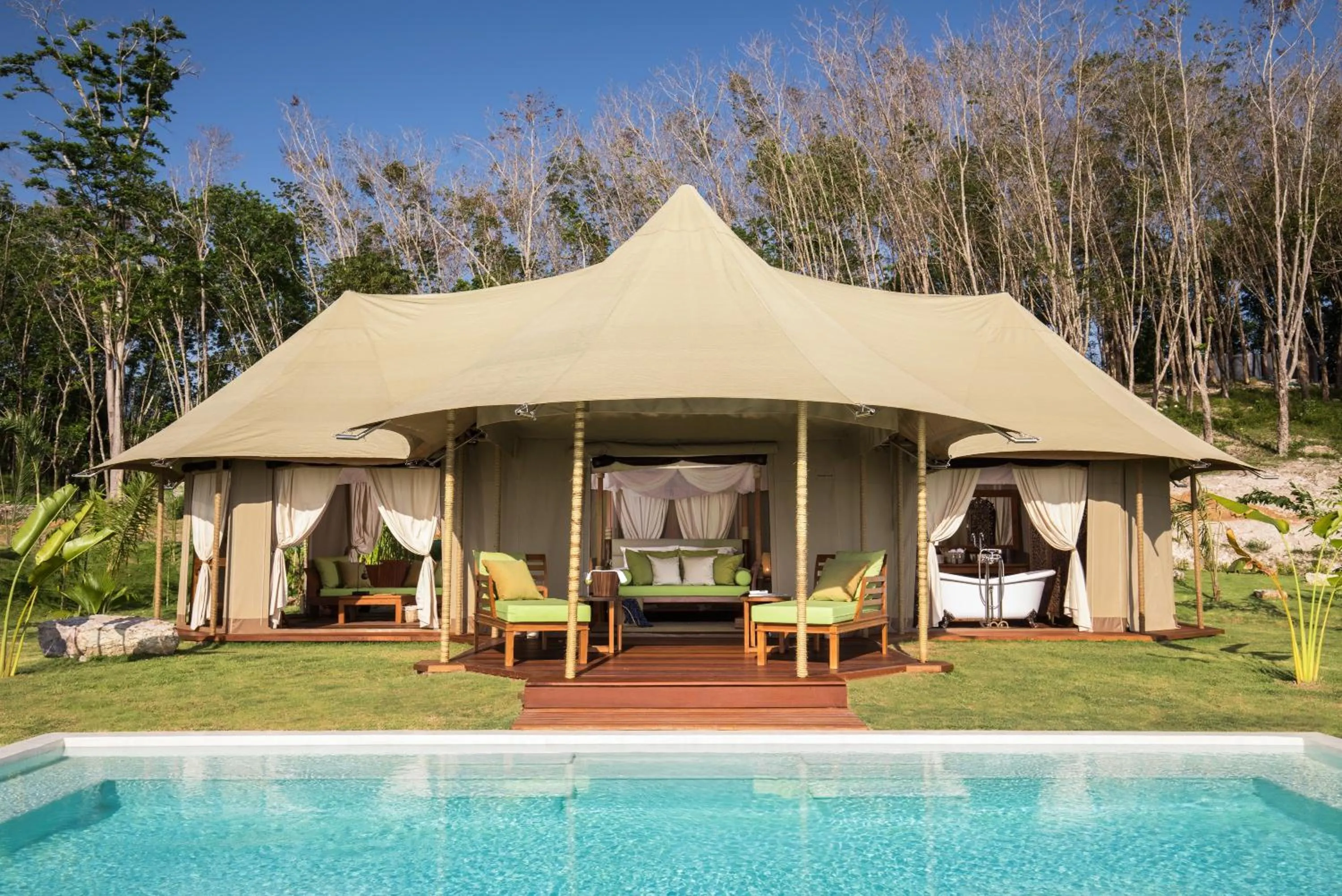 Property building in 9 Hornbills Tented Camp