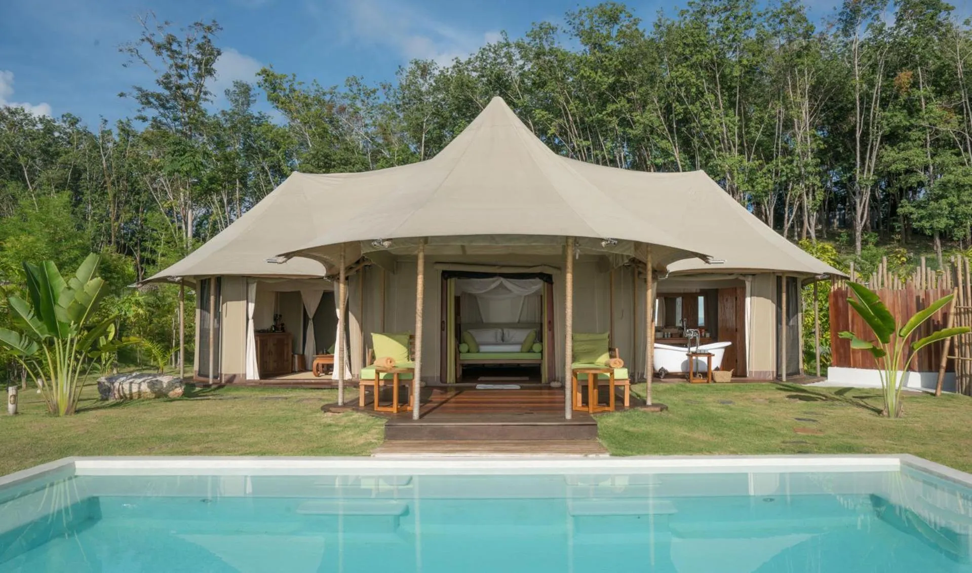 Property building in 9 Hornbills Tented Camp