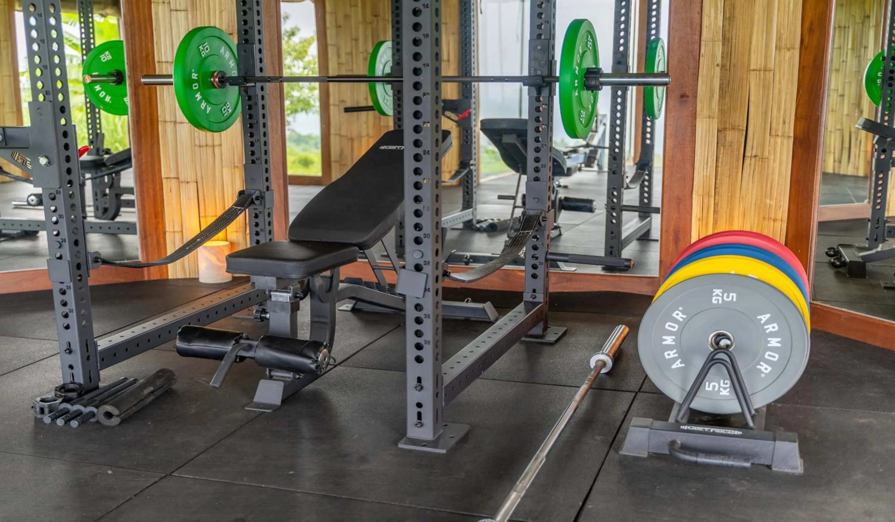 Fitness centre/facilities in 9 Hornbills Tented Camp
