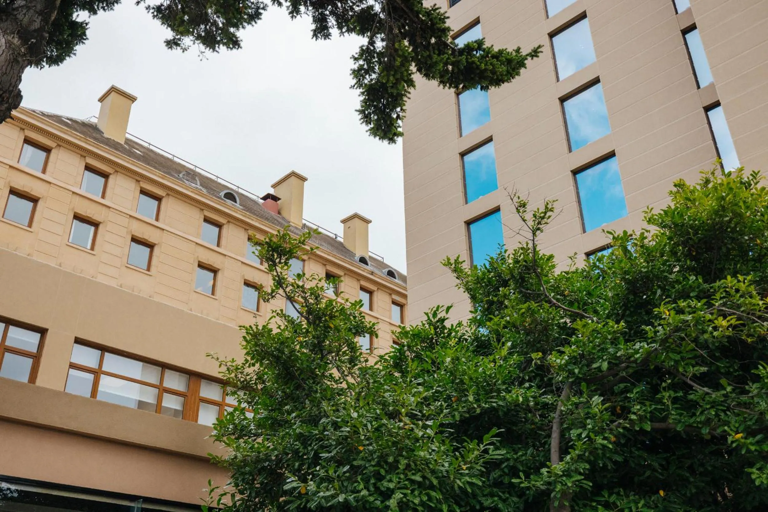 Patio in Hotel Cabo De Hornos