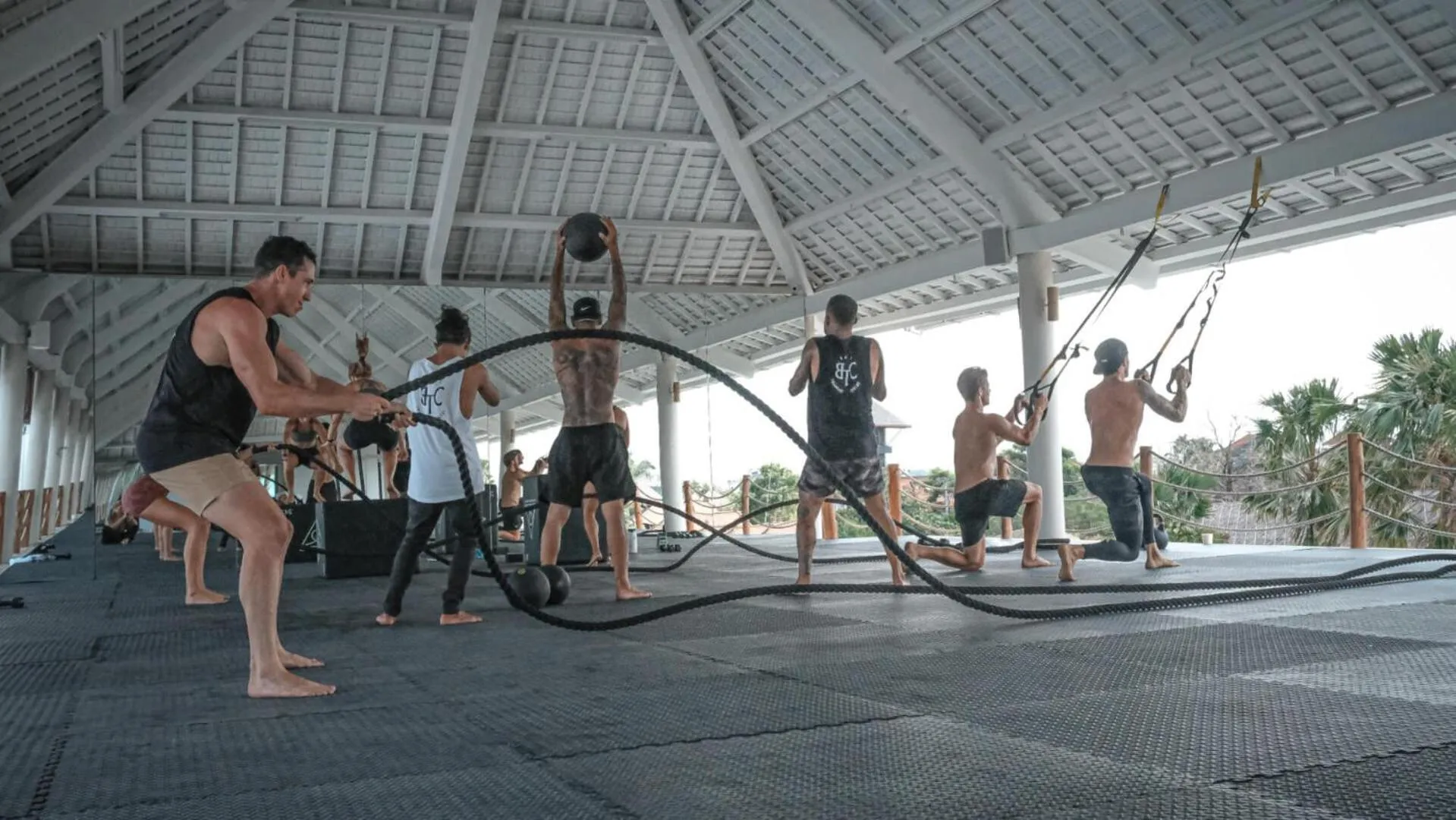 Fitness centre/facilities in The Green Room Canggu