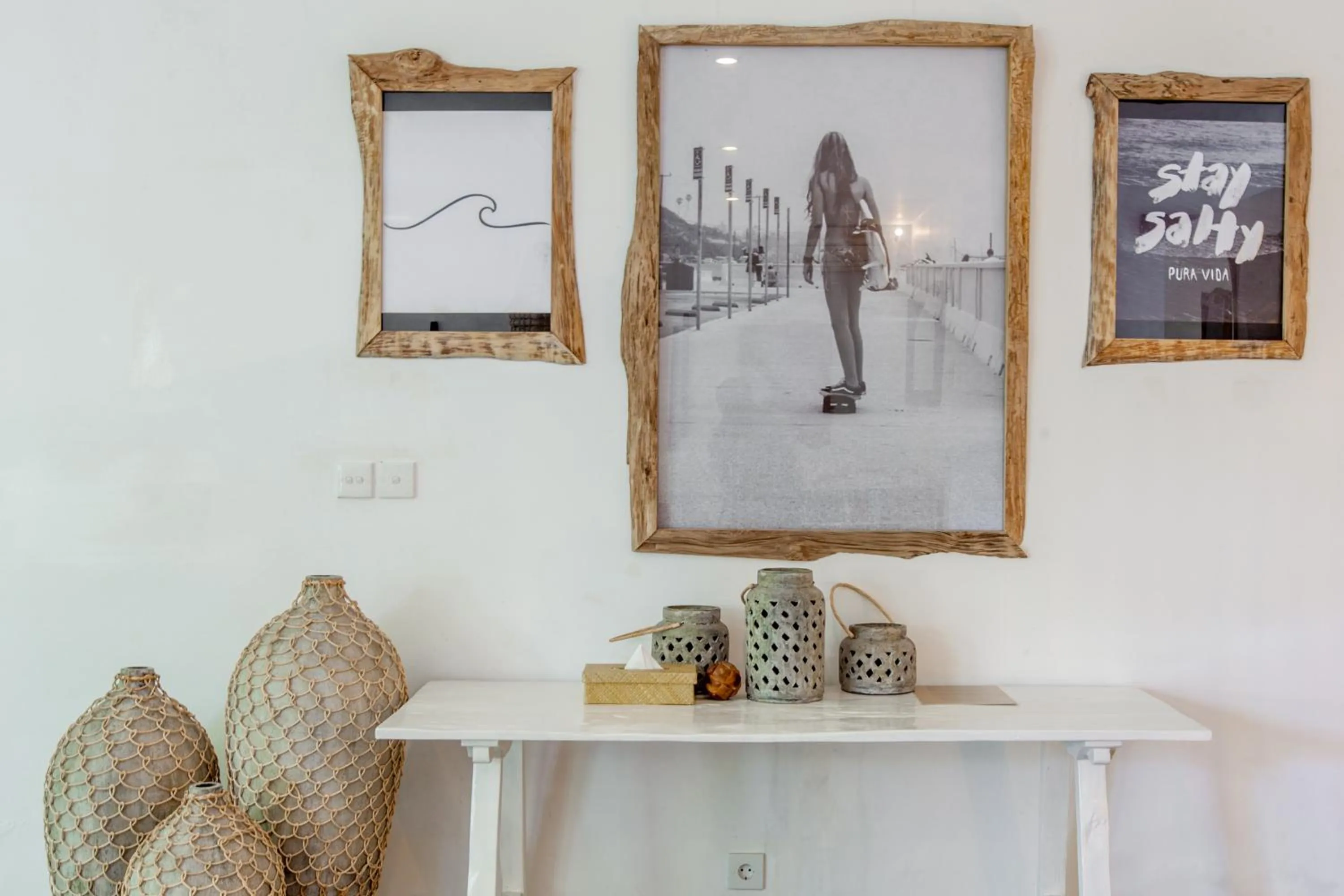 Decorative detail in The Green Room Canggu