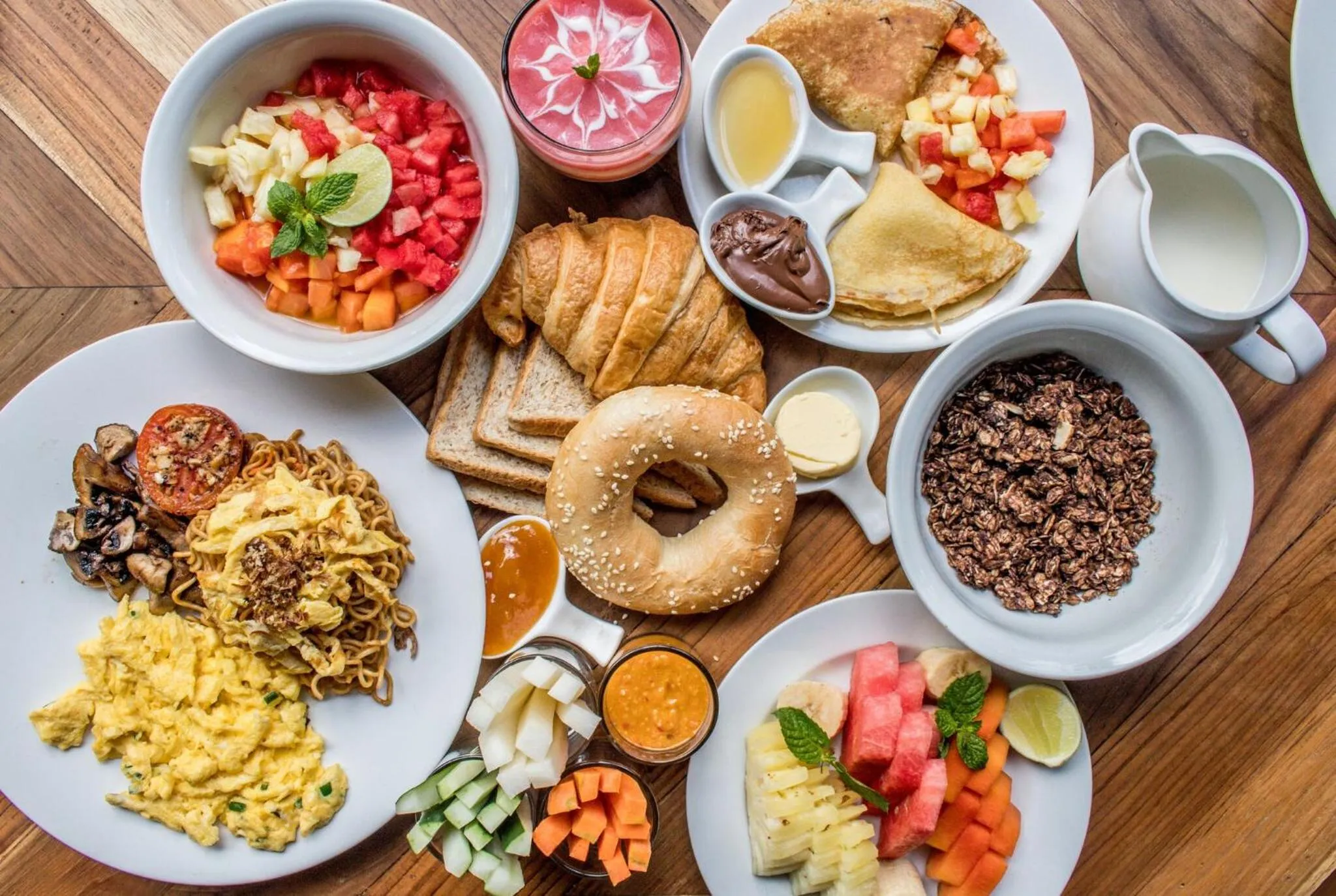 Breakfast in The Green Room Canggu