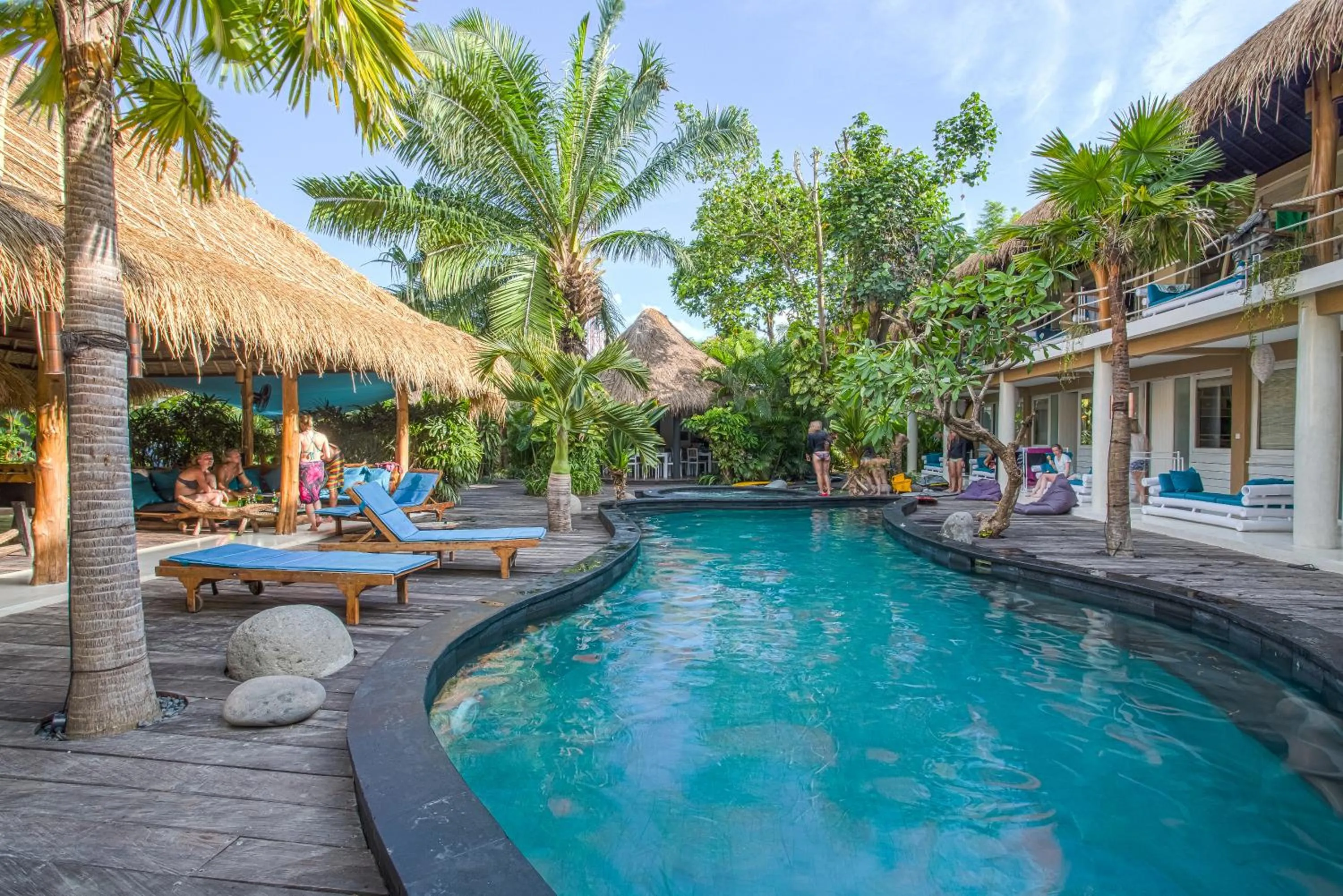 Swimming pool in The Green Room Seminyak