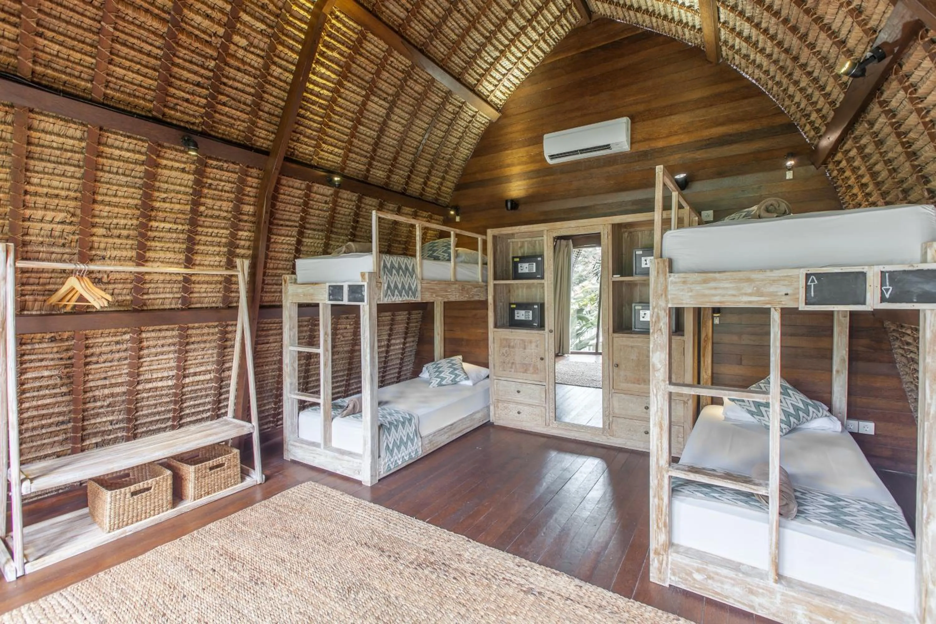 Photo of the whole room, Bed in The Green Room Seminyak