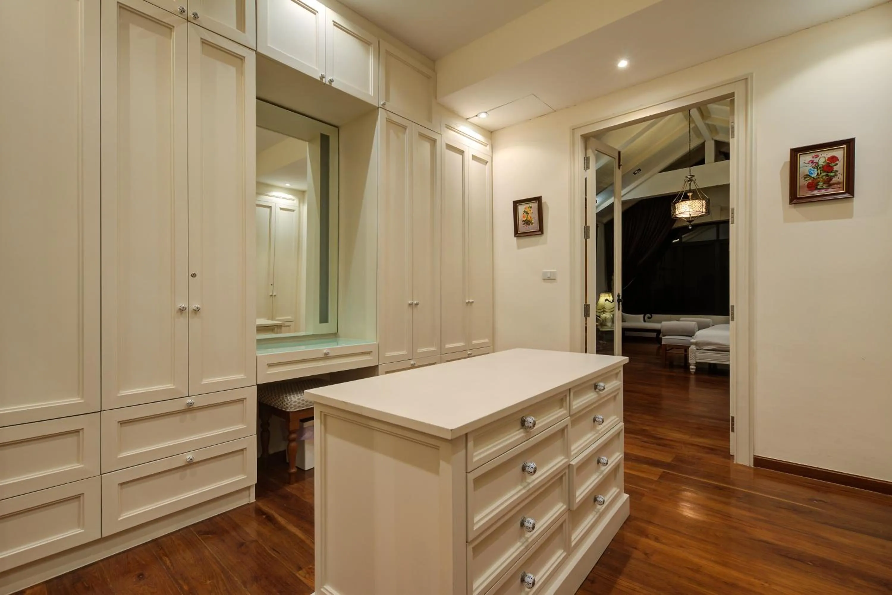 Seating area in Chateau de Prim Khao Yai