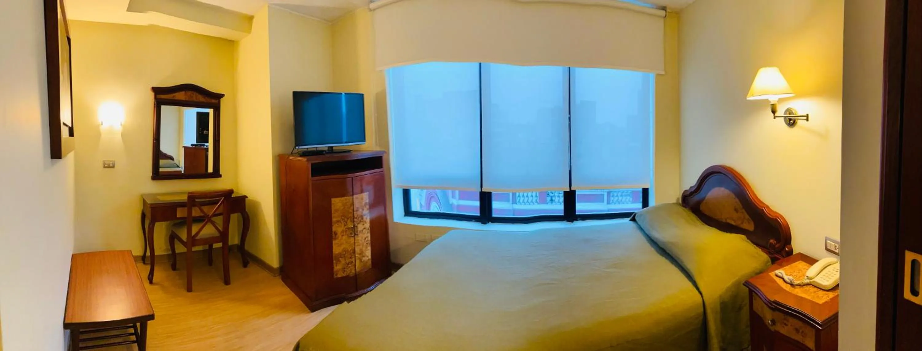 Bed in Hotel Continental Lima