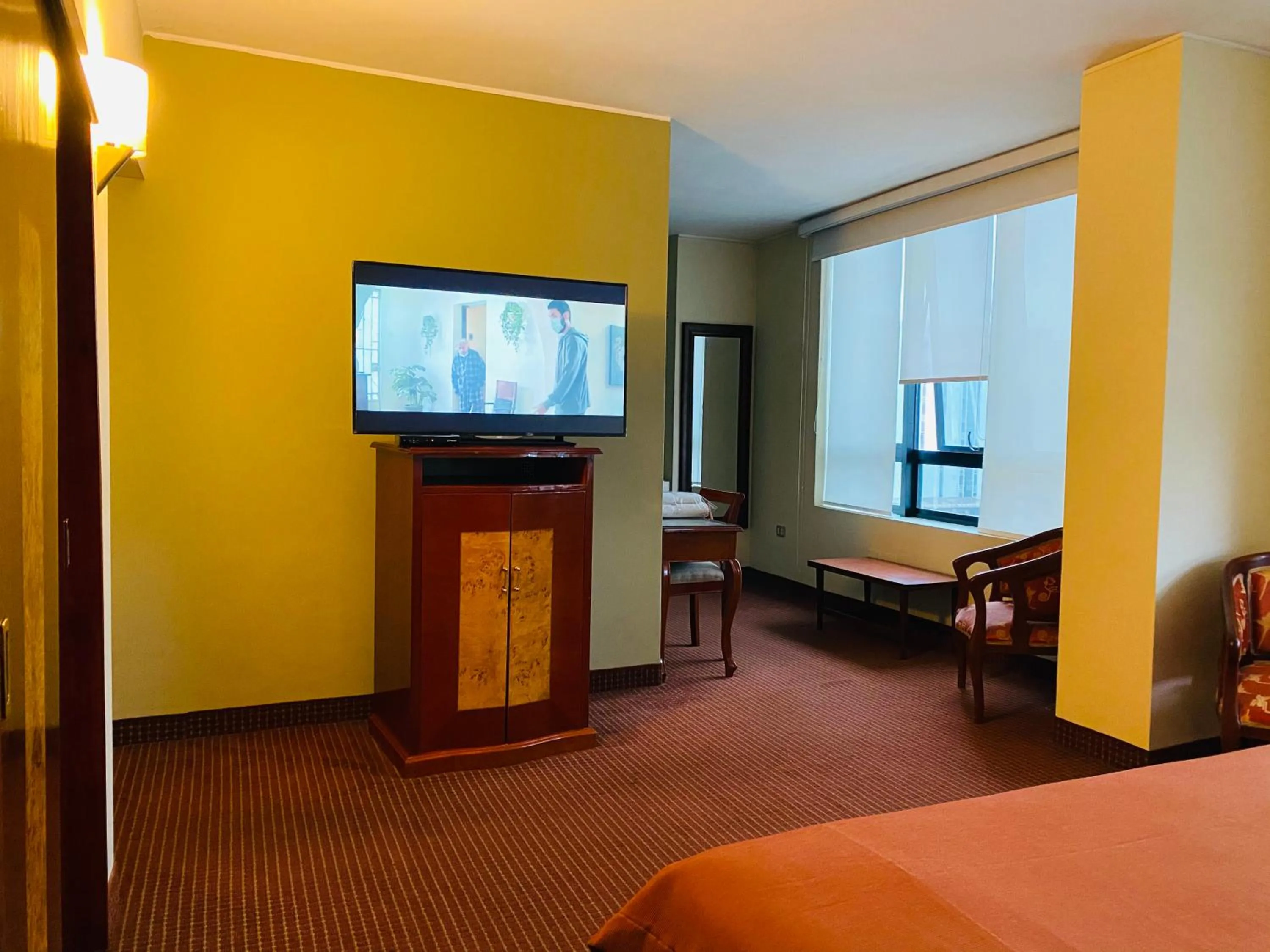 Bed in Hotel Continental Lima