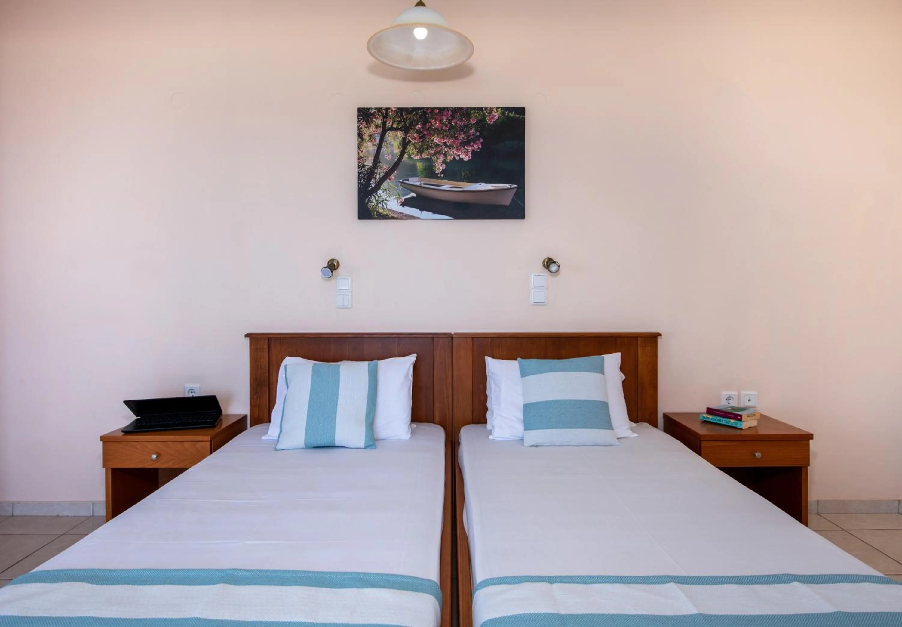 Bed in Sunrise Apartments