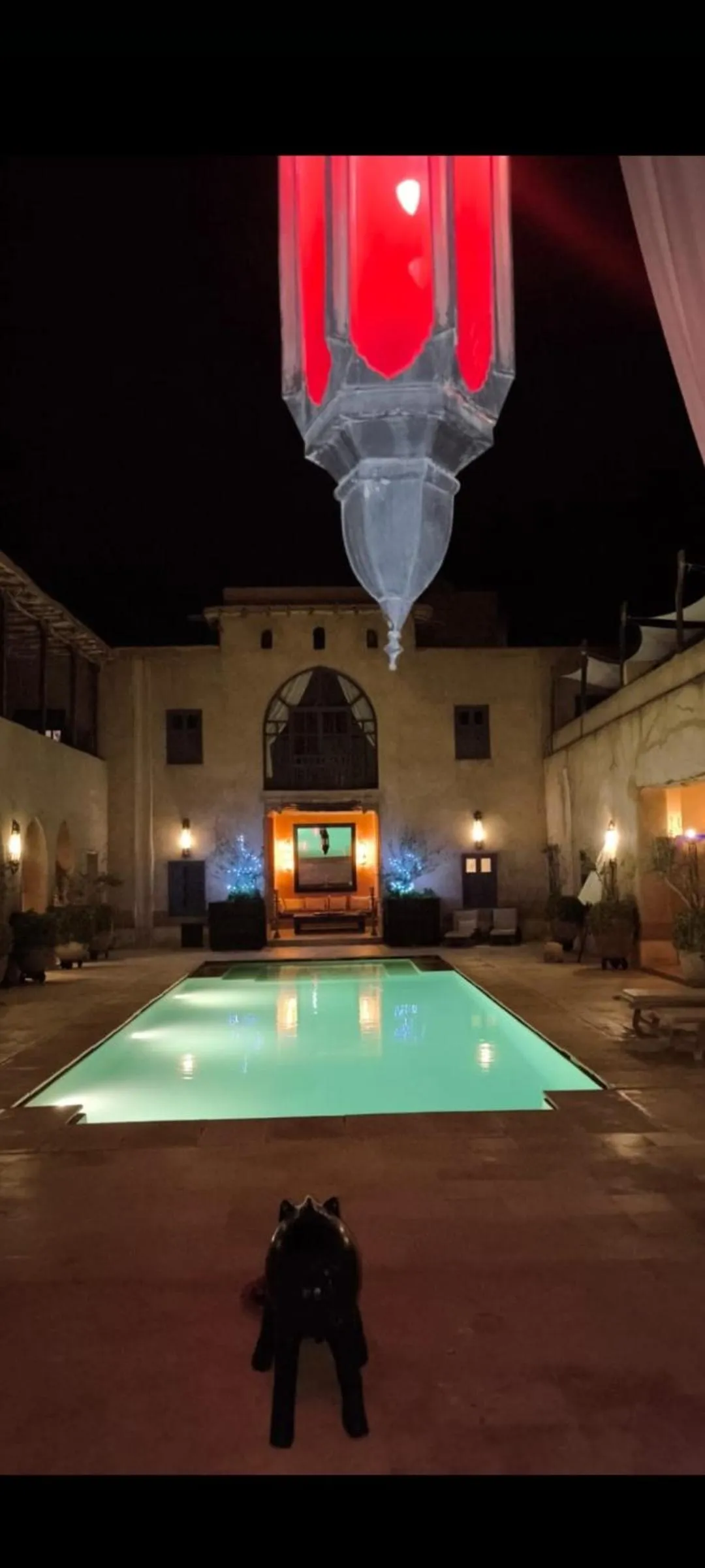 Swimming pool in Caravan Serai