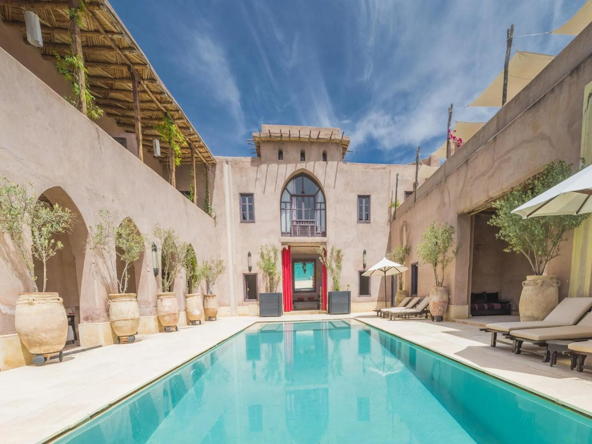 Swimming pool in Caravan Serai