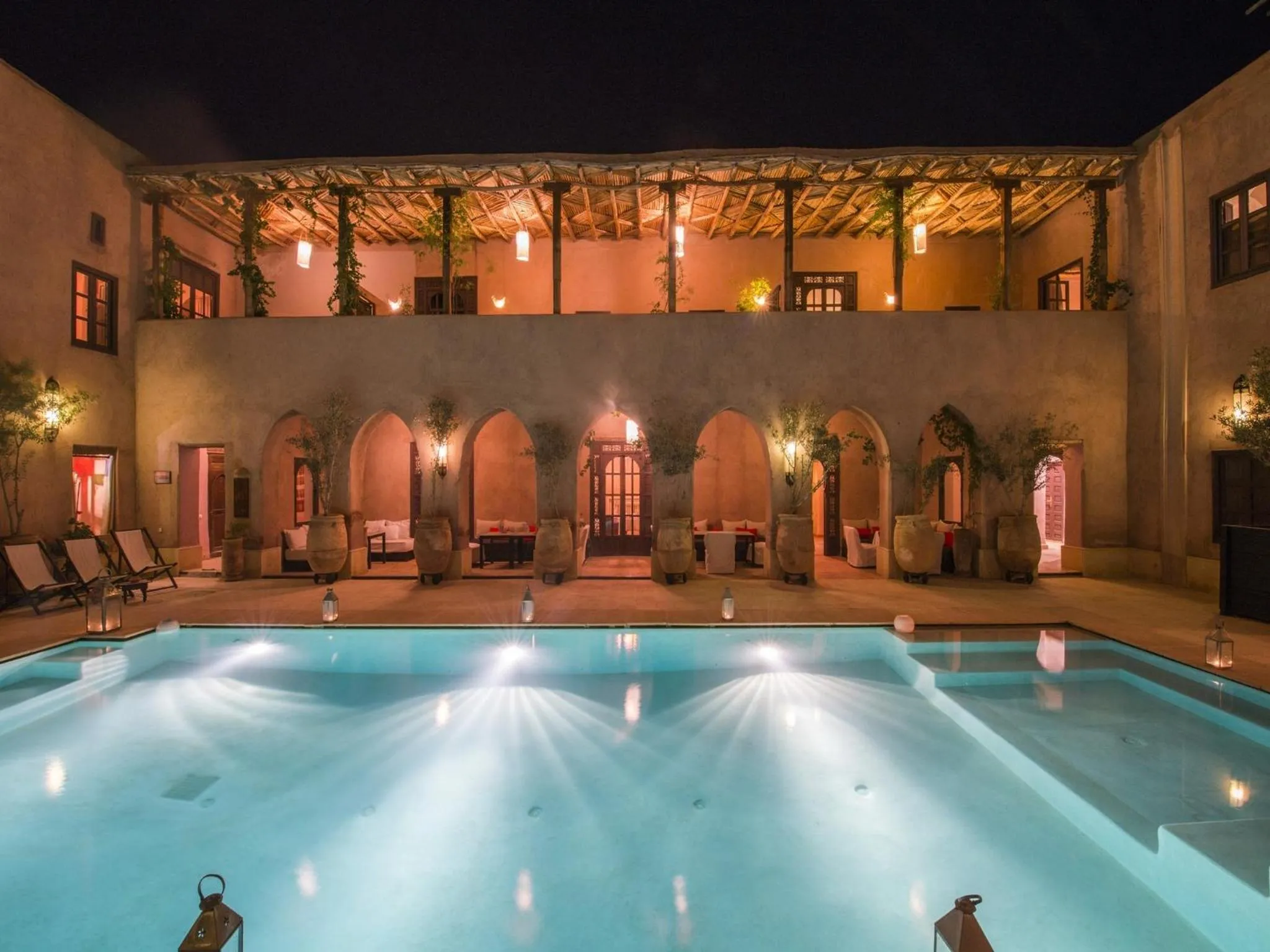 Swimming pool in Caravan Serai