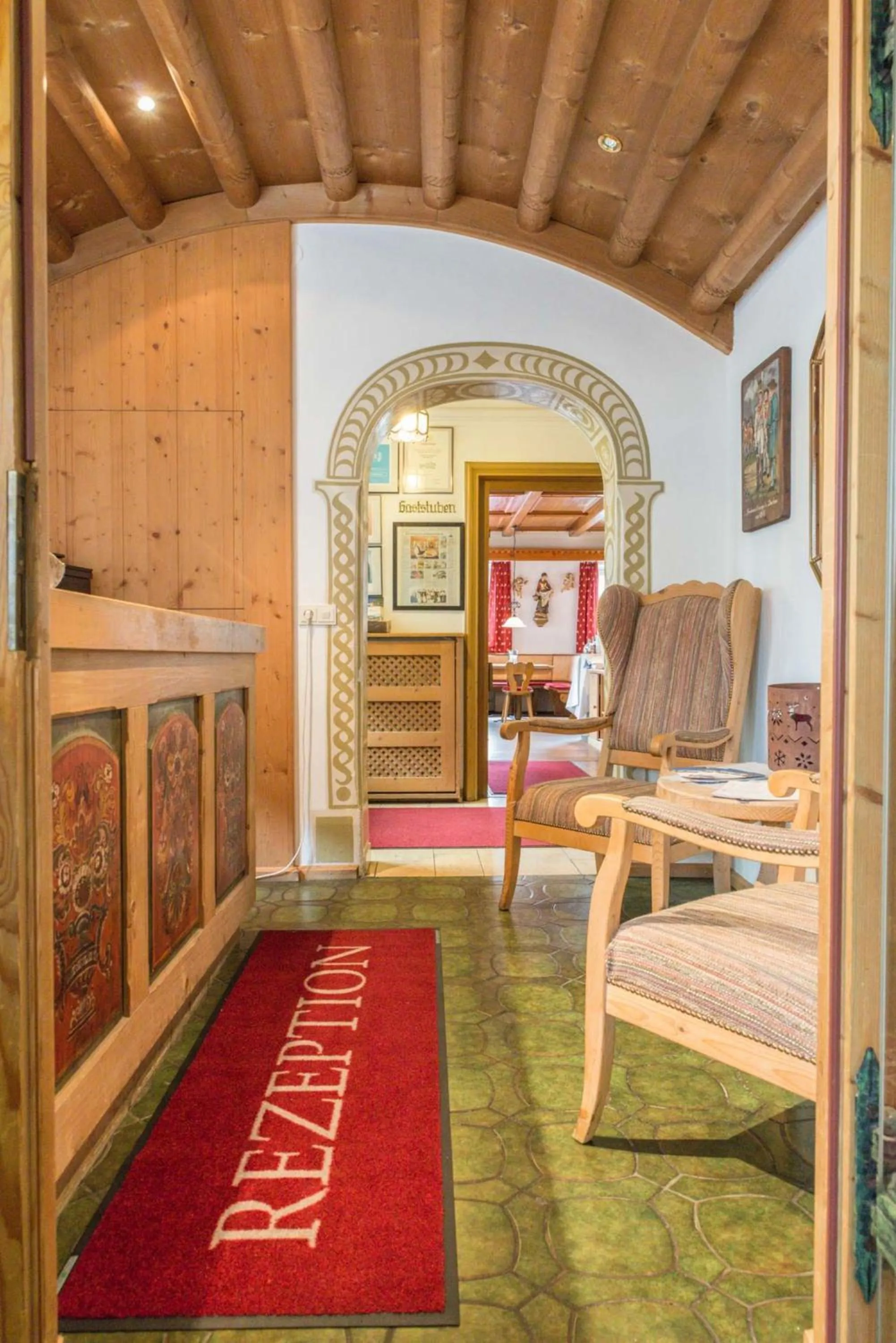 Lobby or reception in Landhotel zum Metzgerwirt