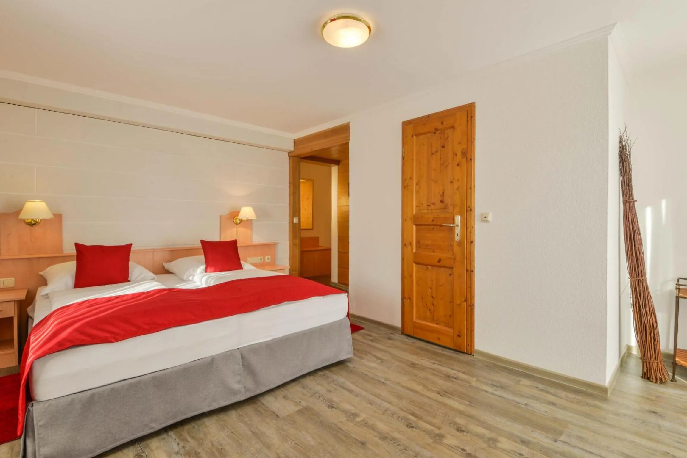 Bed in Landhotel zum Metzgerwirt