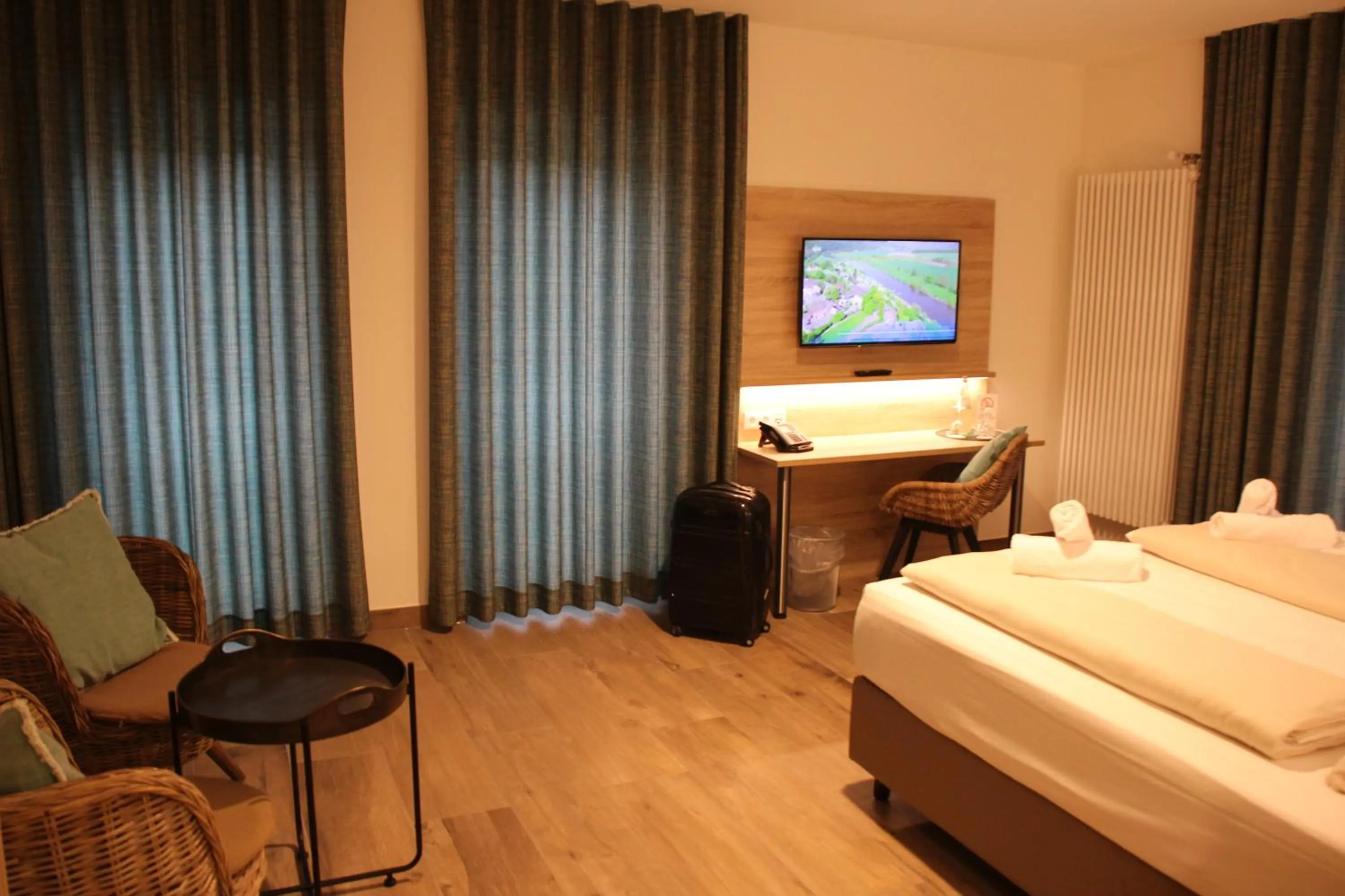 Bed in Hotel Weinhaus Möhle