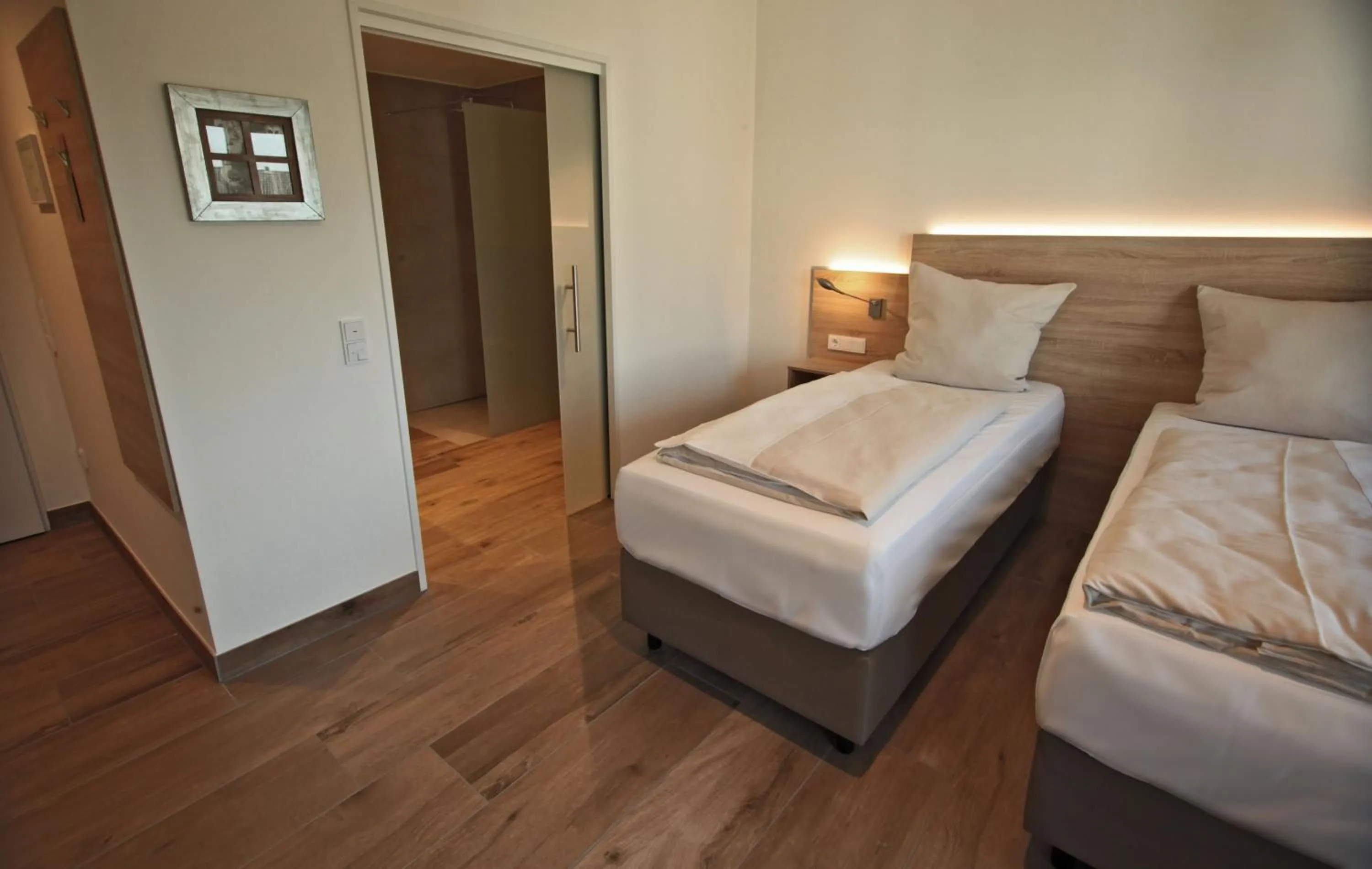 Bed in Hotel Weinhaus Möhle