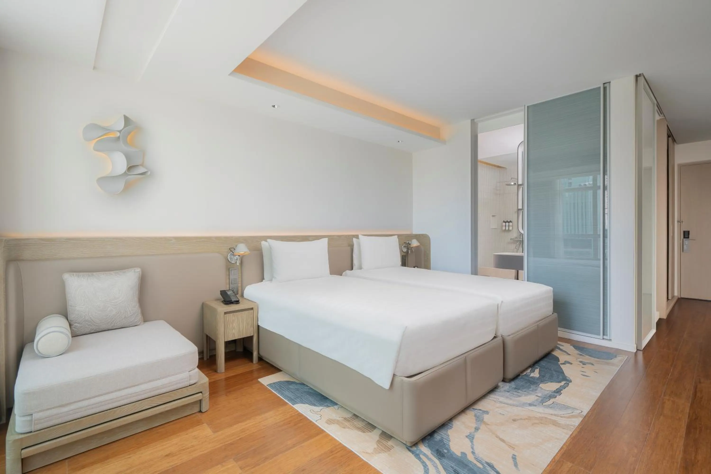 Bed in Pullman Bangkok King Power