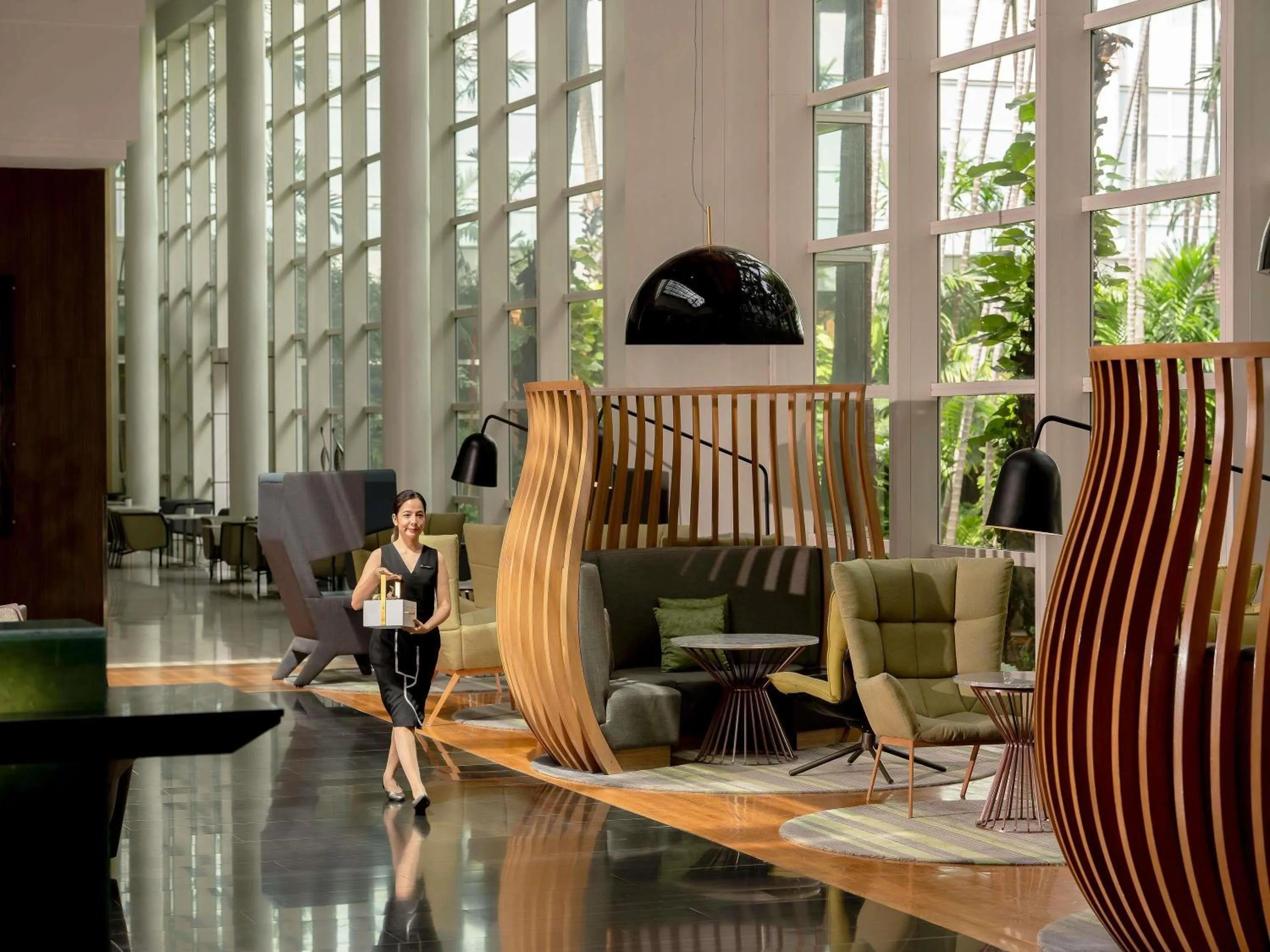 Lounge or bar in Pullman Bangkok King Power