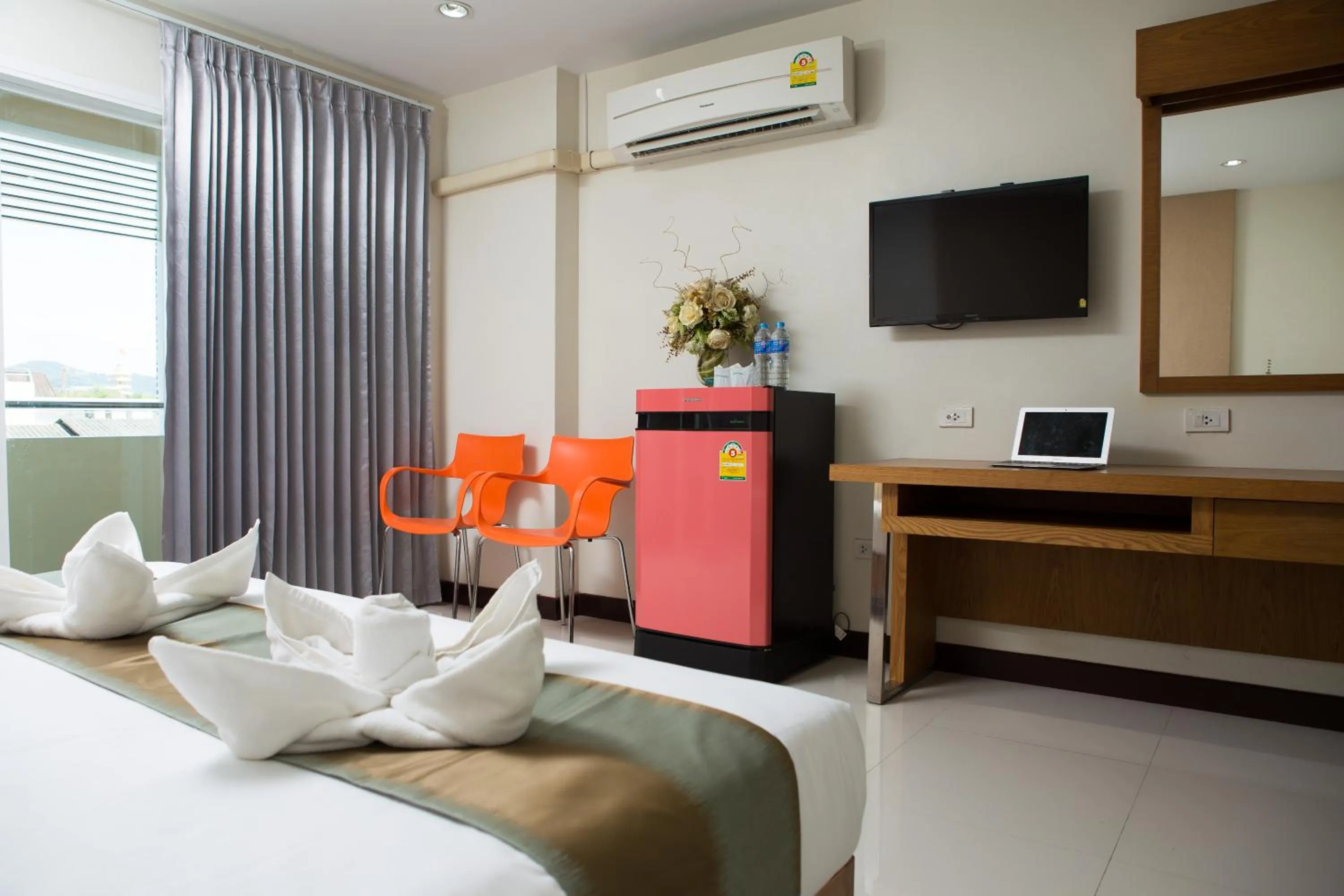 Communal lounge/ TV room in TK mansion Hat Yai