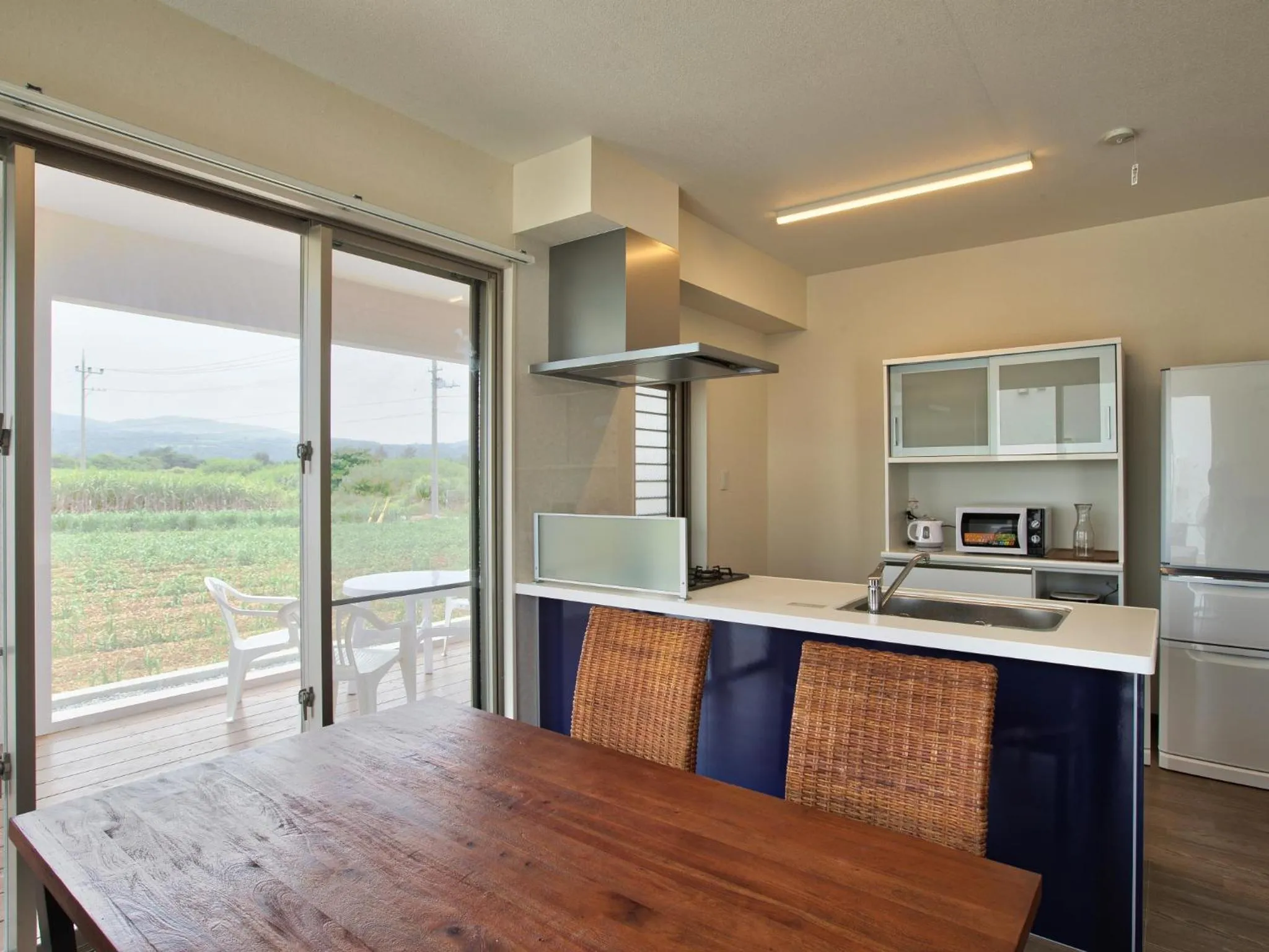 Living room in Cottage Sea Wind Nakijin