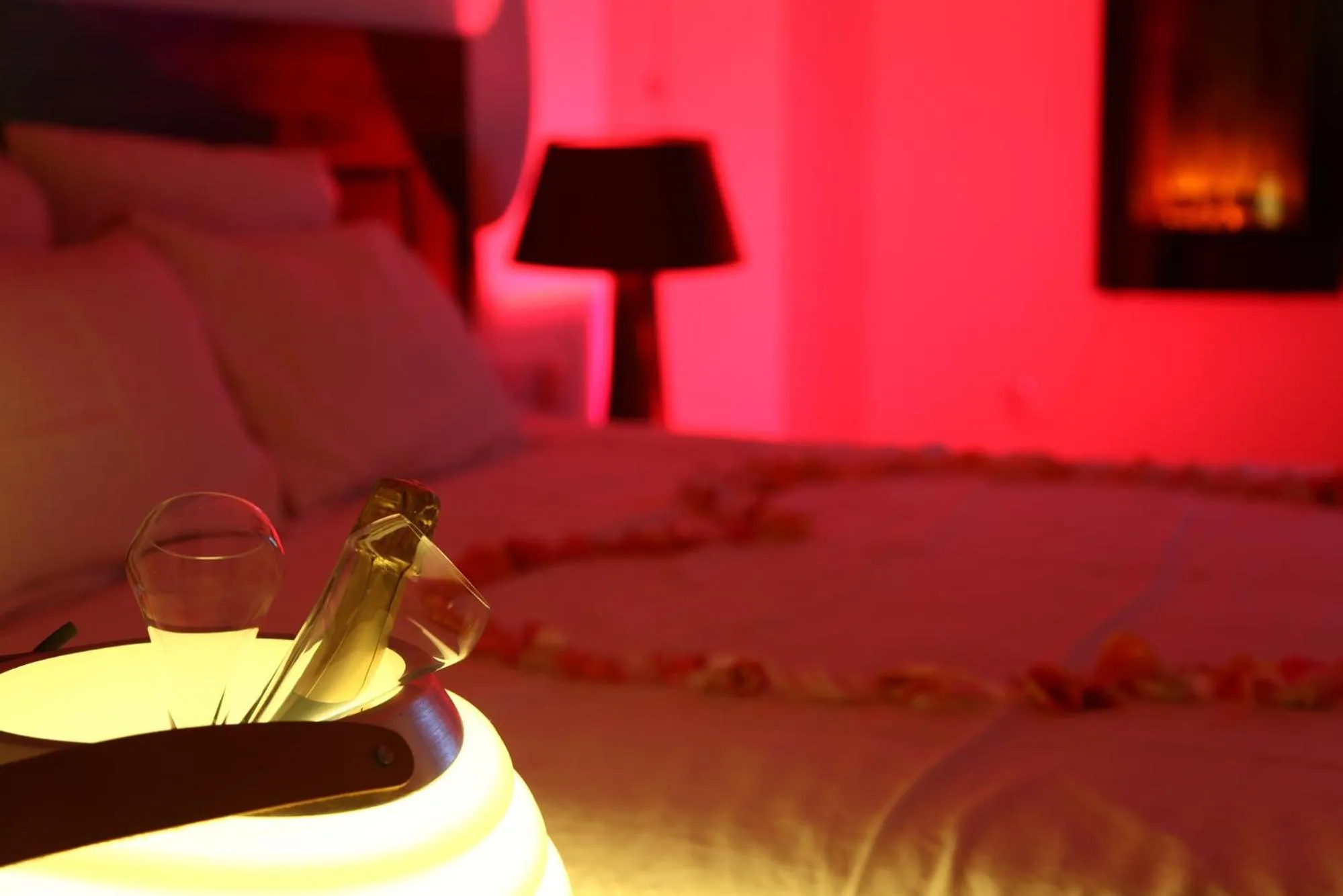 Bedroom, Bed in Villa Margaux