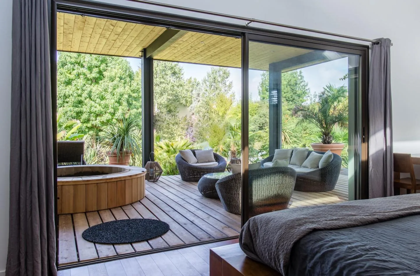 Bed in Villa Margaux