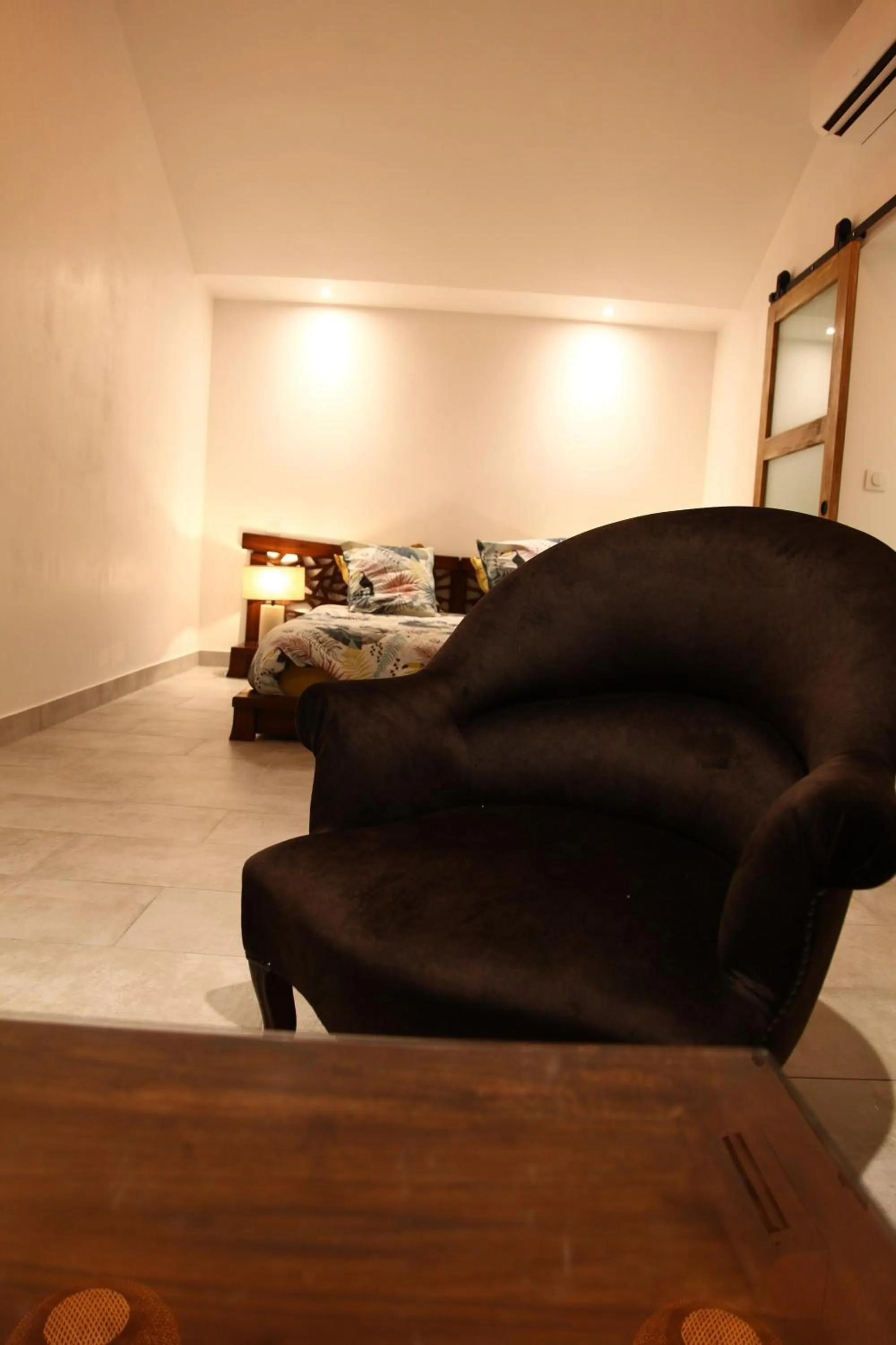 Living room, Bed in Villa Margaux