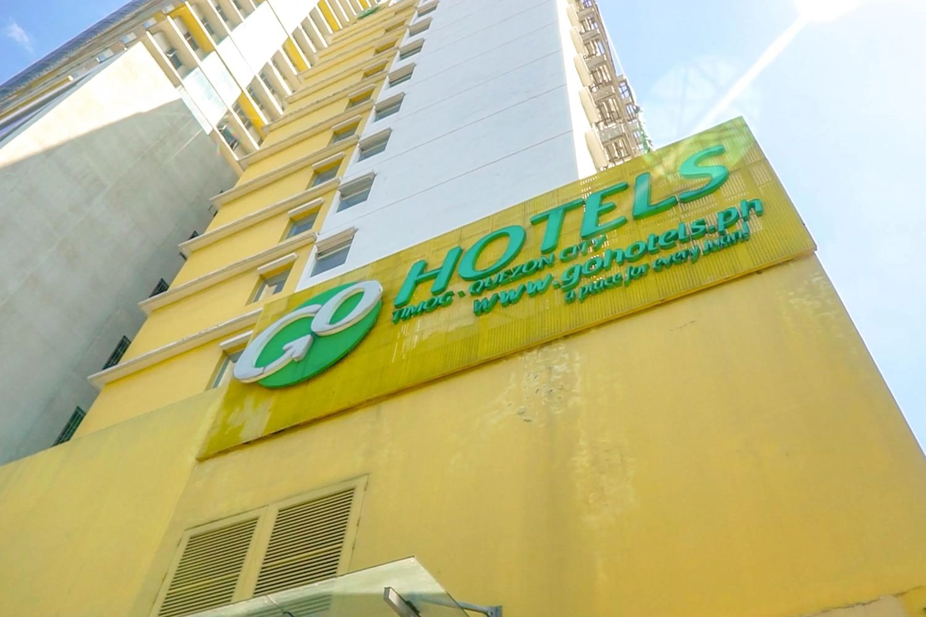 Property building in Go Hotels Timog