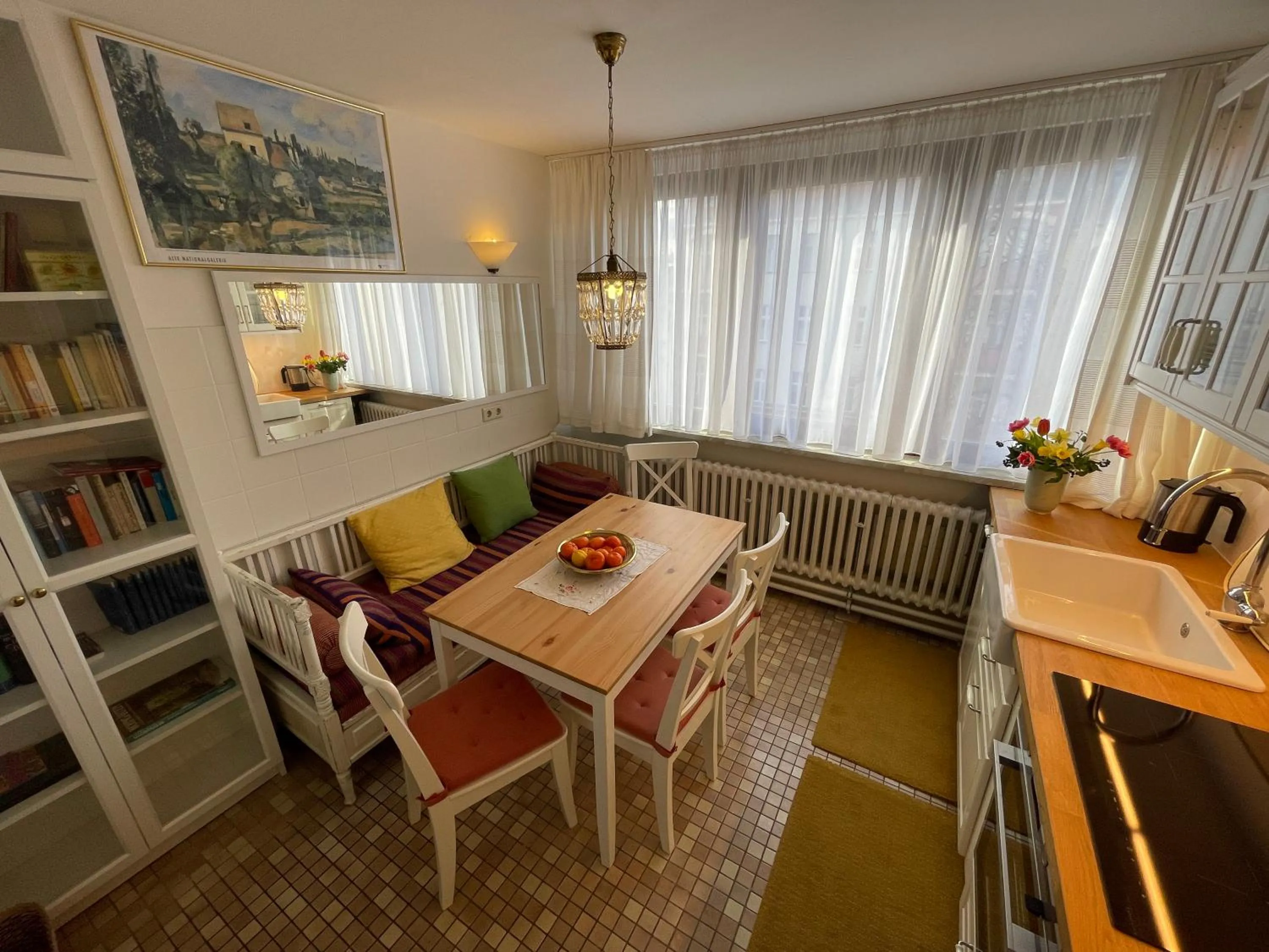 kitchen in Das Literaturhotel Berlin