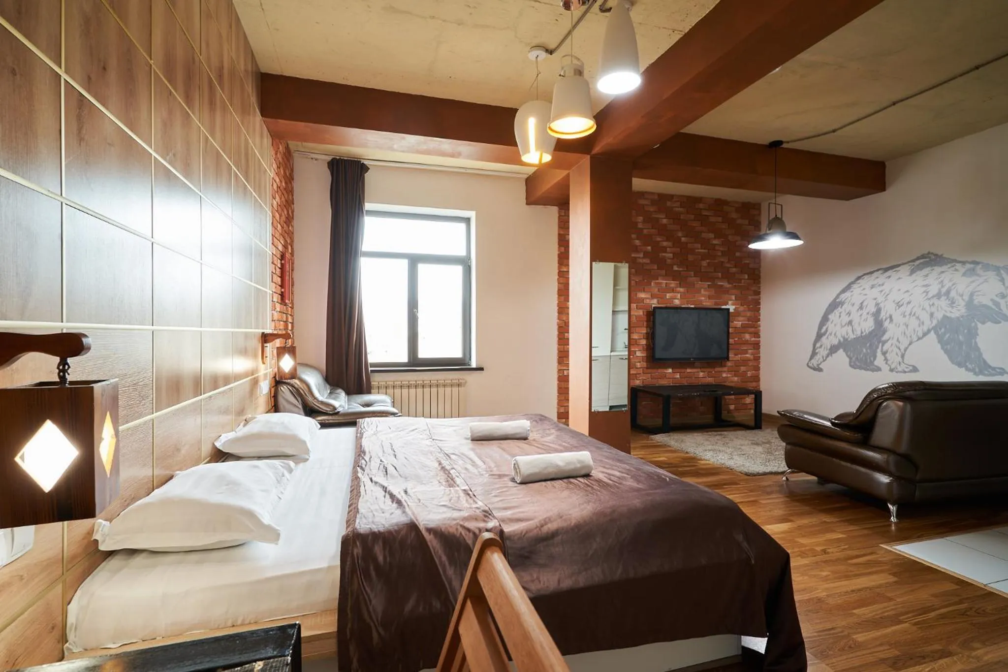 Photo of the whole room in 7 days hotel